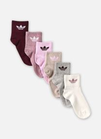 Chaussettes KIDS SOCK 6PP NEW marron adidas originals Chaussettes KIDS SOCK 6PP NEW marron MAROON