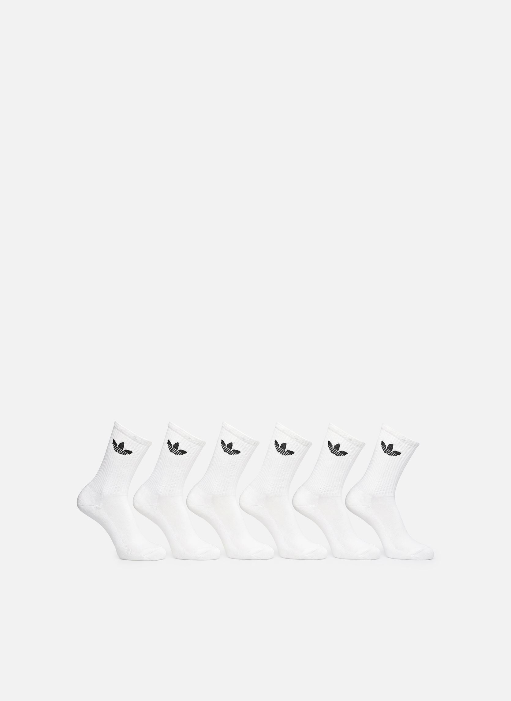 Socken TR CREW S 6P NEW weiß adidas originals Socken TR CREW S 6P NEW weiß WHITE