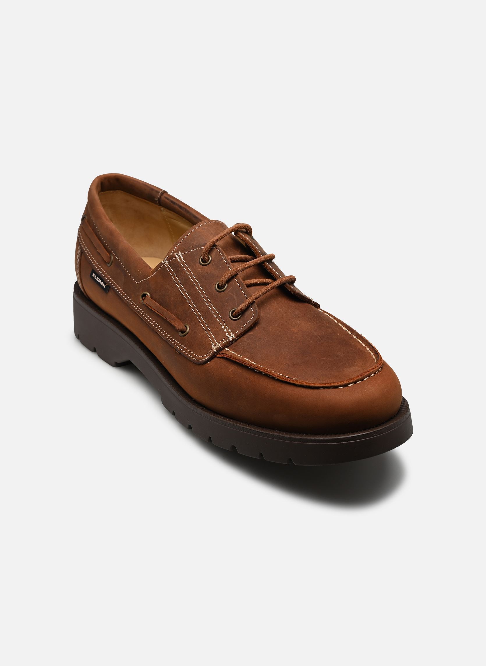 Chaussures bateaux EMBRUNS 2 N SIOUX homme marron Kleman Chaussures bateaux EMBRUNS 2 N SIOUX homme marron COGNAC
