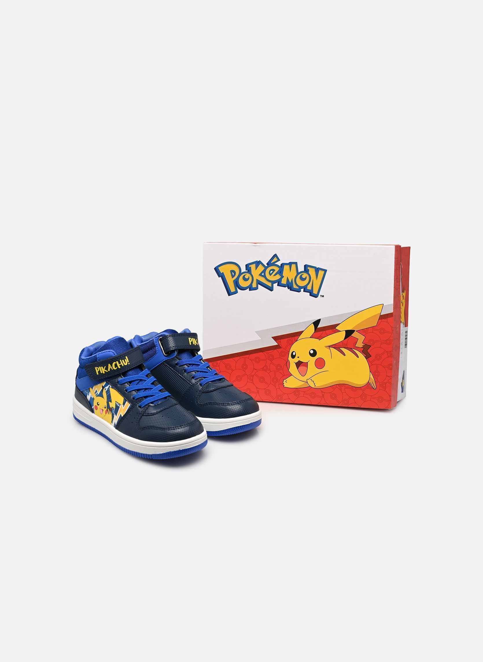Knöchelhohe Sneaker Baskets Pokémon PO004560 jungen blau Leomil Knöchelhohe Sneaker Baskets Pokémon PO004560 jungen blau NAVY COBALT BLUE 831