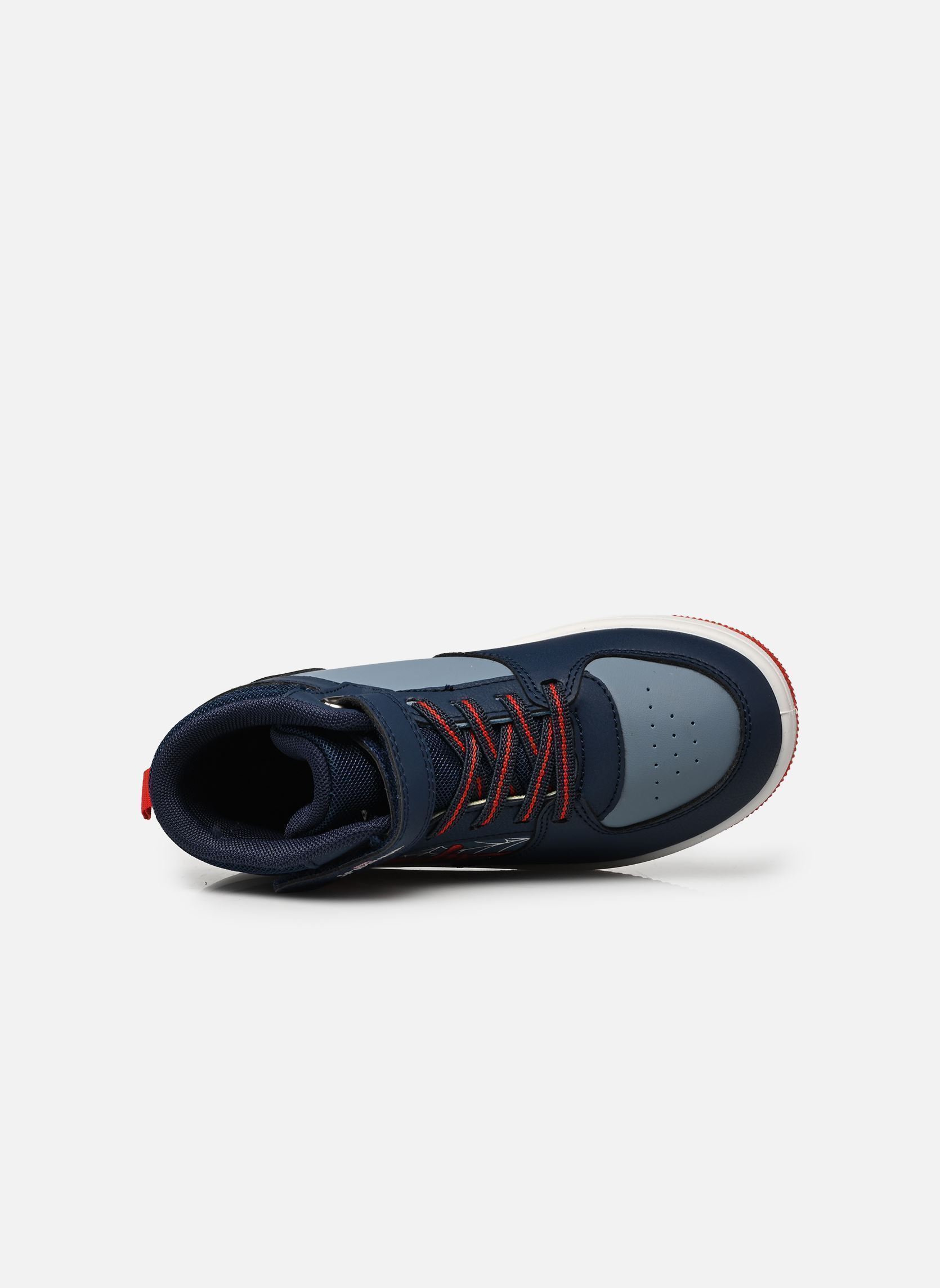 Knöchelhohe Sneaker Baskets Spiderman SP015720 jungen blau Leomil Knöchelhohe Sneaker Baskets Spiderman SP015720 jungen blau NAVY GREY 525