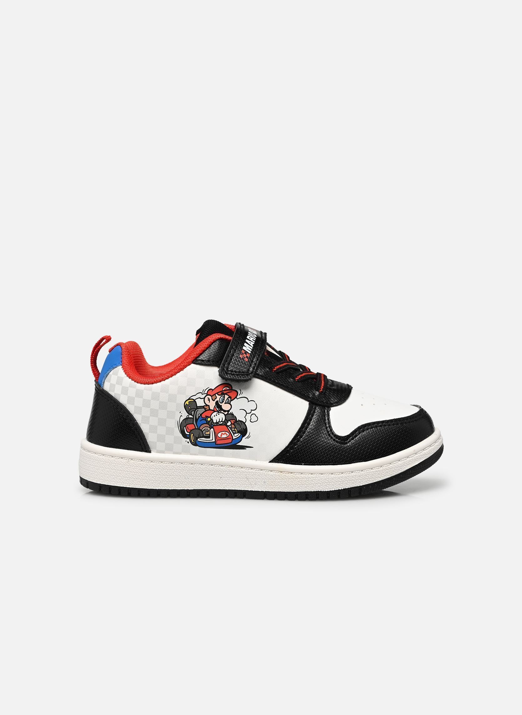 Niedrige Sneaker Baskets Super Mario MB003460 jungen mehrfarbig Leomil Niedrige Sneaker Baskets Super Mario MB003460 jungen mehrfarbig BLACK WHITE 157