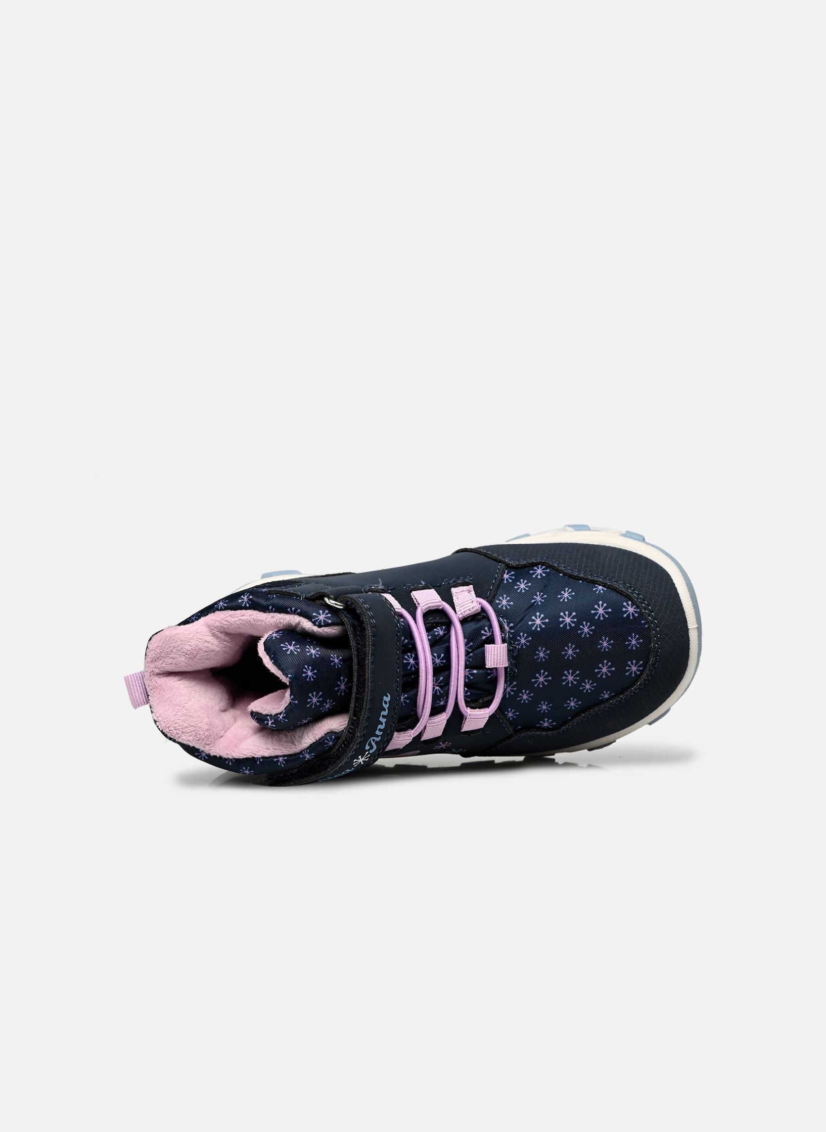 Bottes de neige Bottes de neige Reine des Neiges fille bleu Leomil Bottes de neige Bottes de neige Reine des Neiges fille bleu NAVY LILAC B89