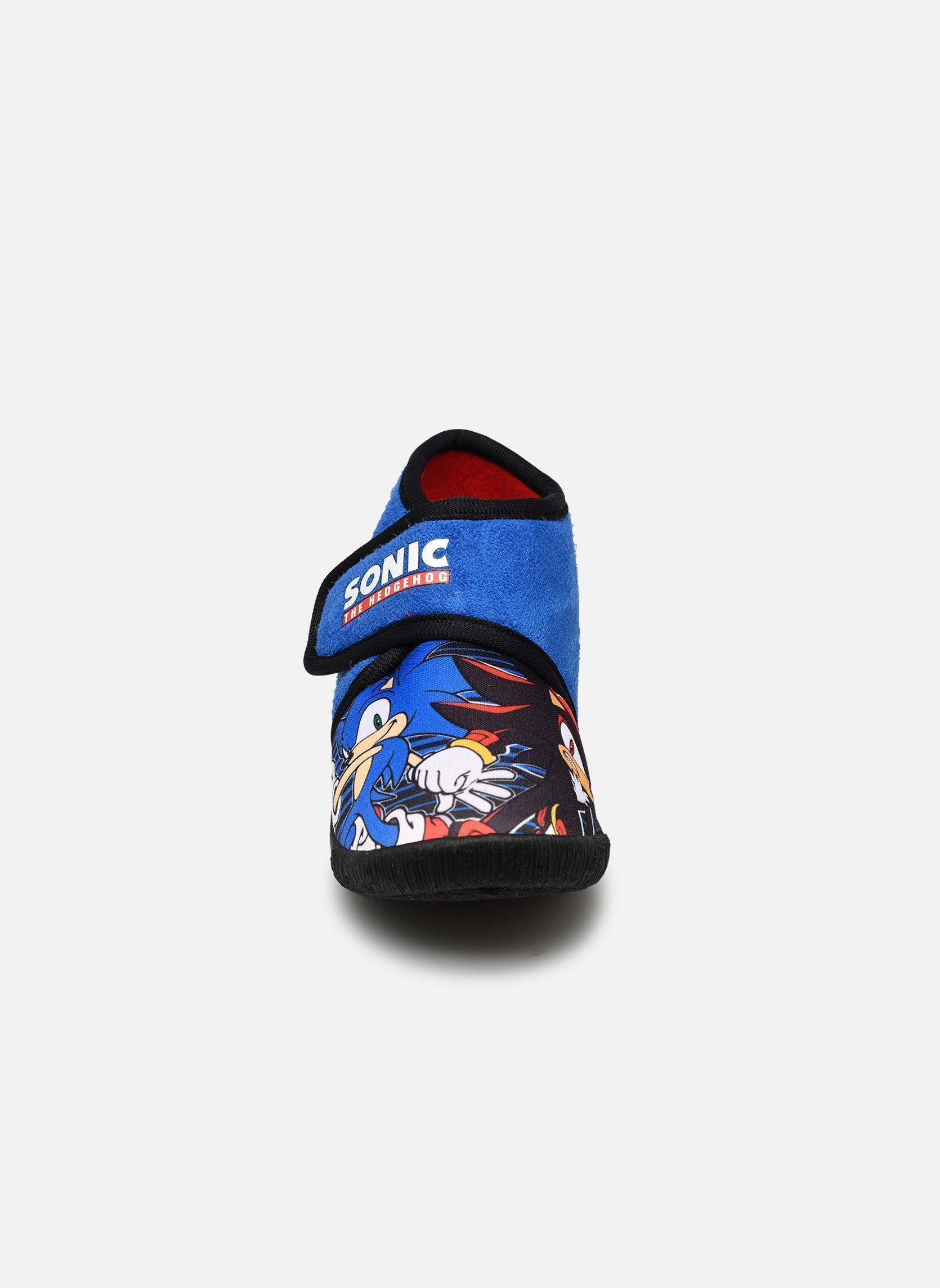 Chaussons Chaussons Sonic garçon bleu Leomil Chaussons Chaussons Sonic garçon bleu COBALT BLUE BLACK 955