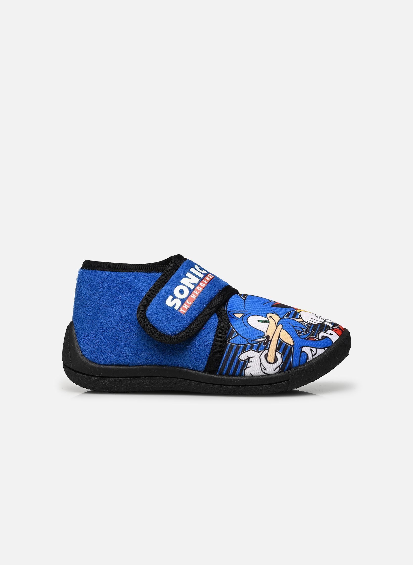 Chaussons Chaussons Sonic garçon bleu Leomil Chaussons Chaussons Sonic garçon bleu COBALT BLUE BLACK 955