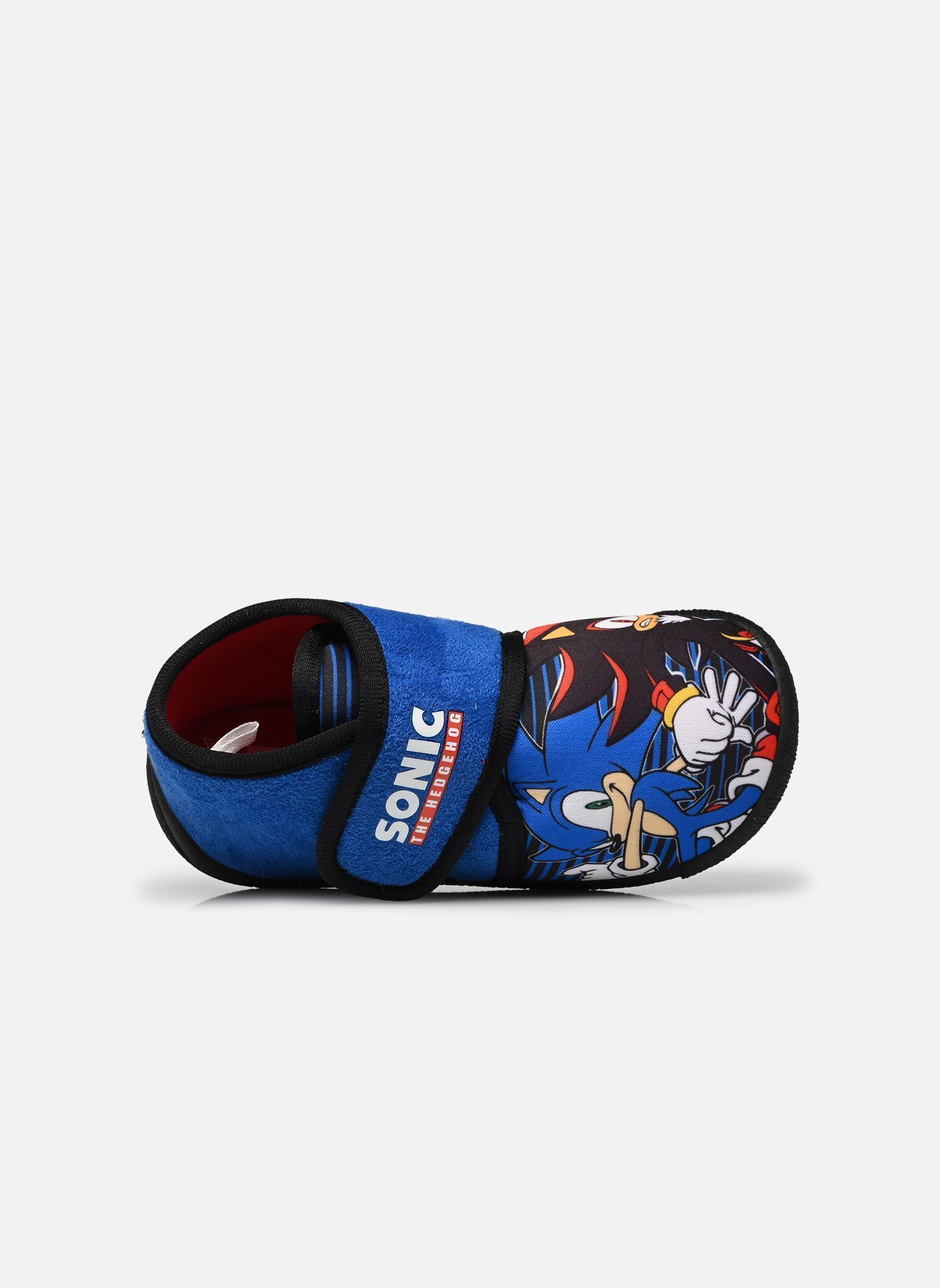 Chaussons Chaussons Sonic garçon bleu Leomil Chaussons Chaussons Sonic garçon bleu COBALT BLUE BLACK 955