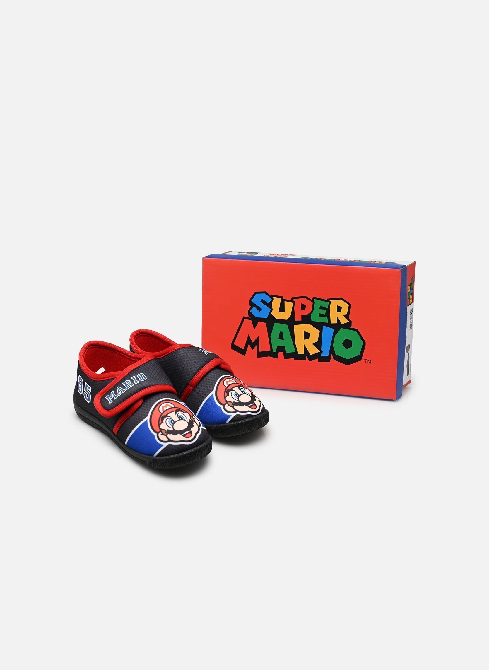Chaussons Chaussons Super Mario MB003393 garçon multicolore Leomil Chaussons Chaussons Super Mario MB003393 garçon multicolore BLACK RED 112