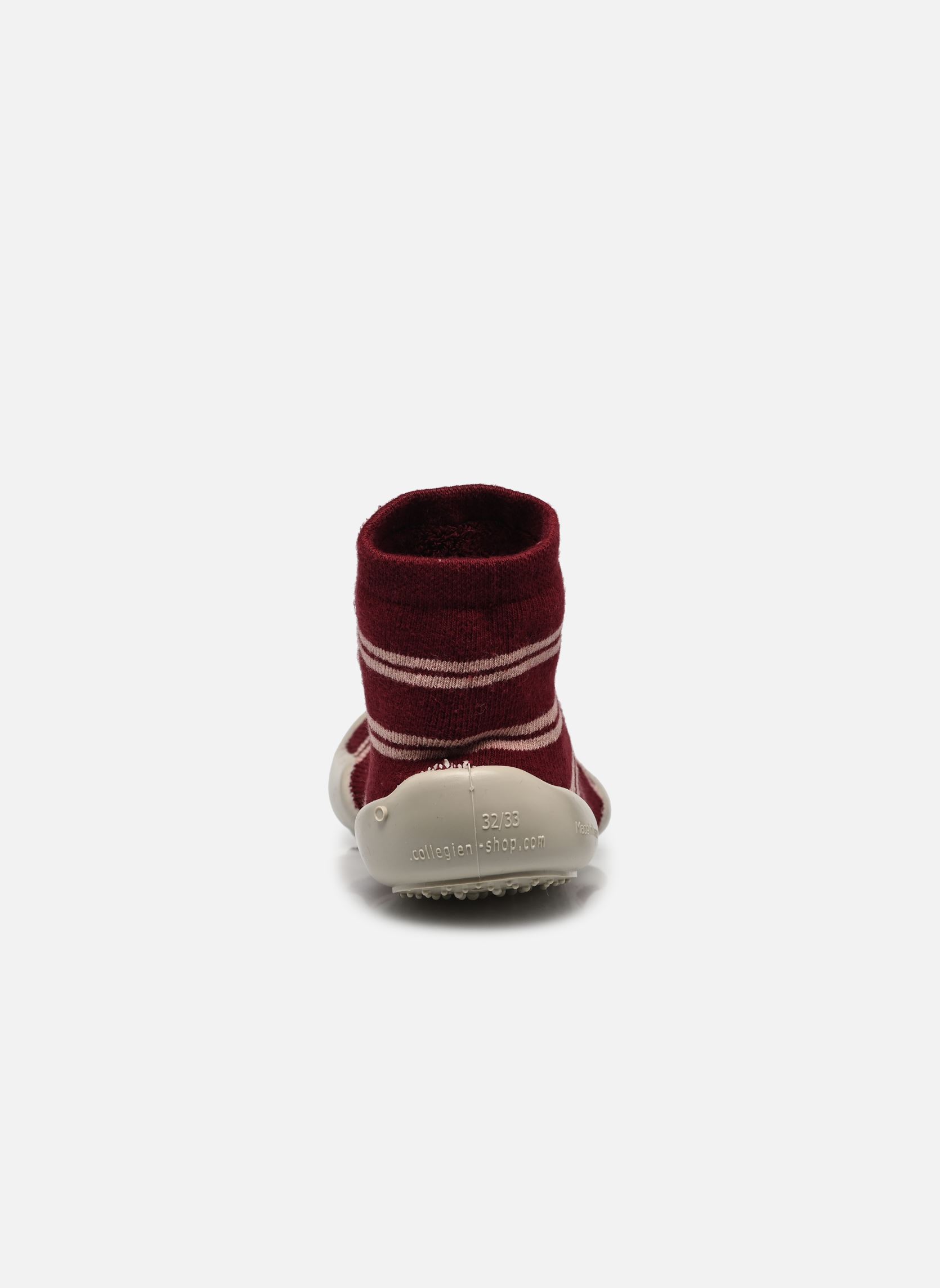 Chaussons Dandy bordeaux Collégien Chaussons Dandy bordeaux BORDEAUX