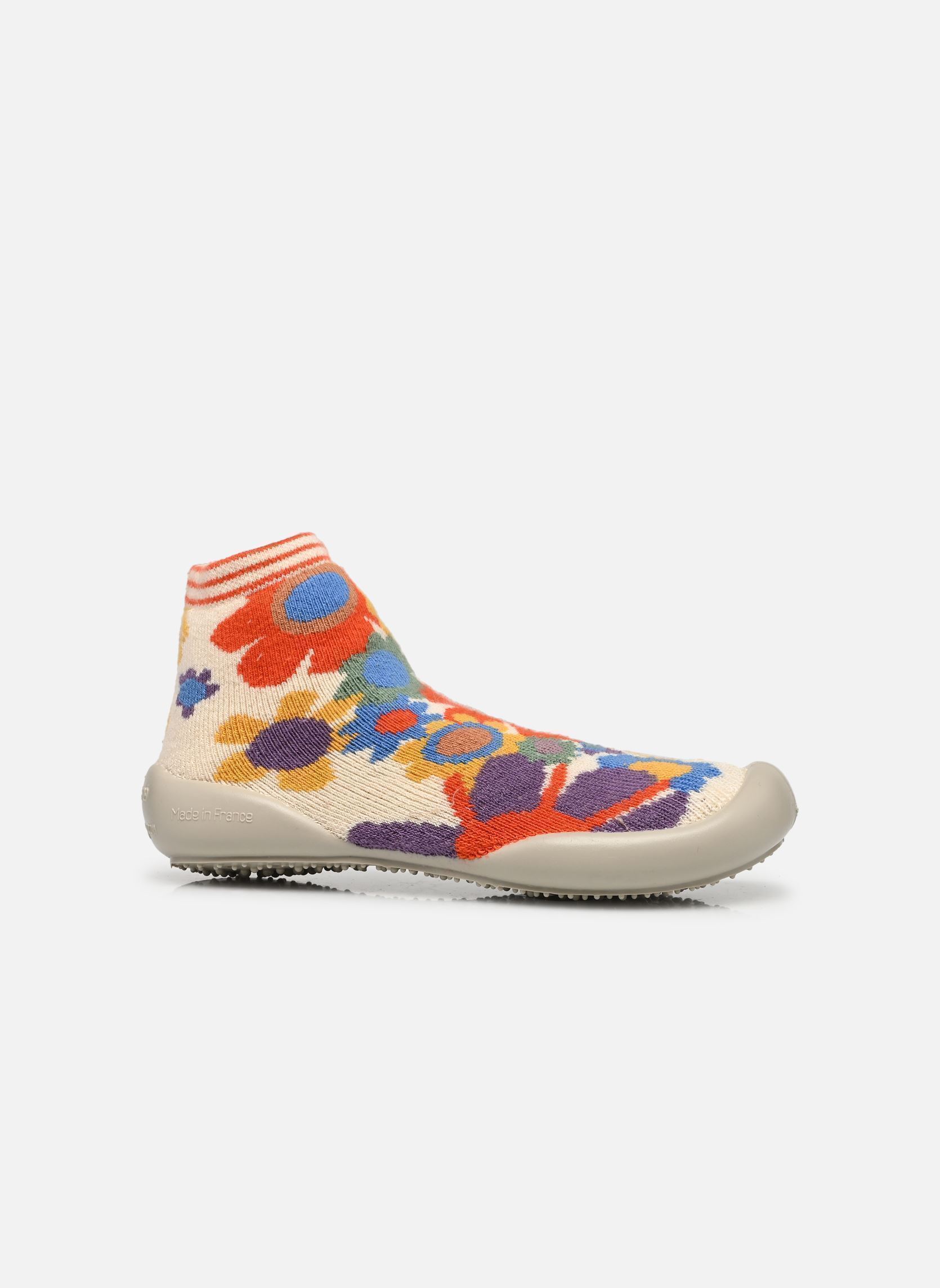 Chaussons Flowers fille multicolore Collégien Chaussons Flowers fille multicolore MULTICOLORE