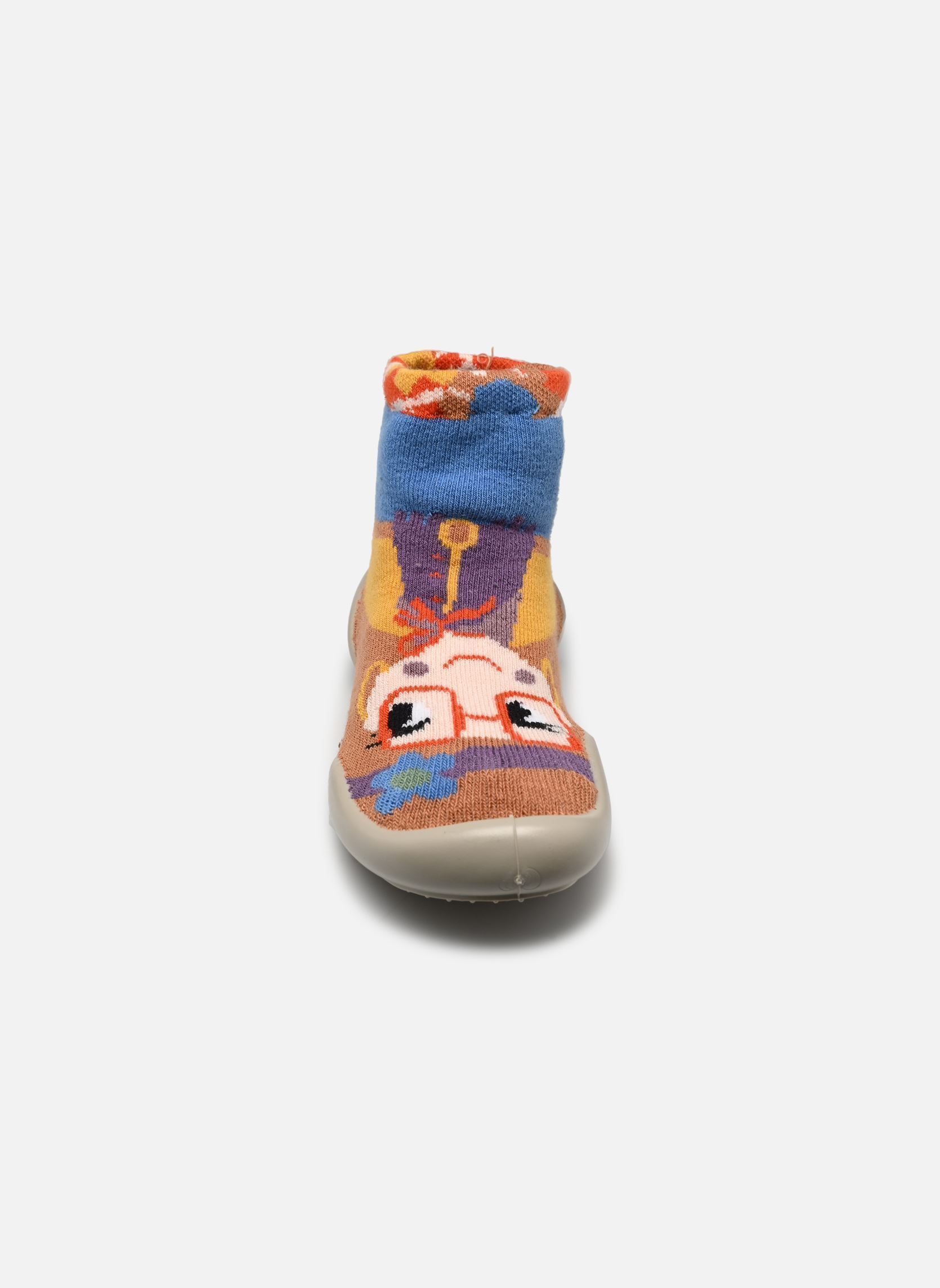 Chaussons Janis fille multicolore Collégien Chaussons Janis fille multicolore CAMEL