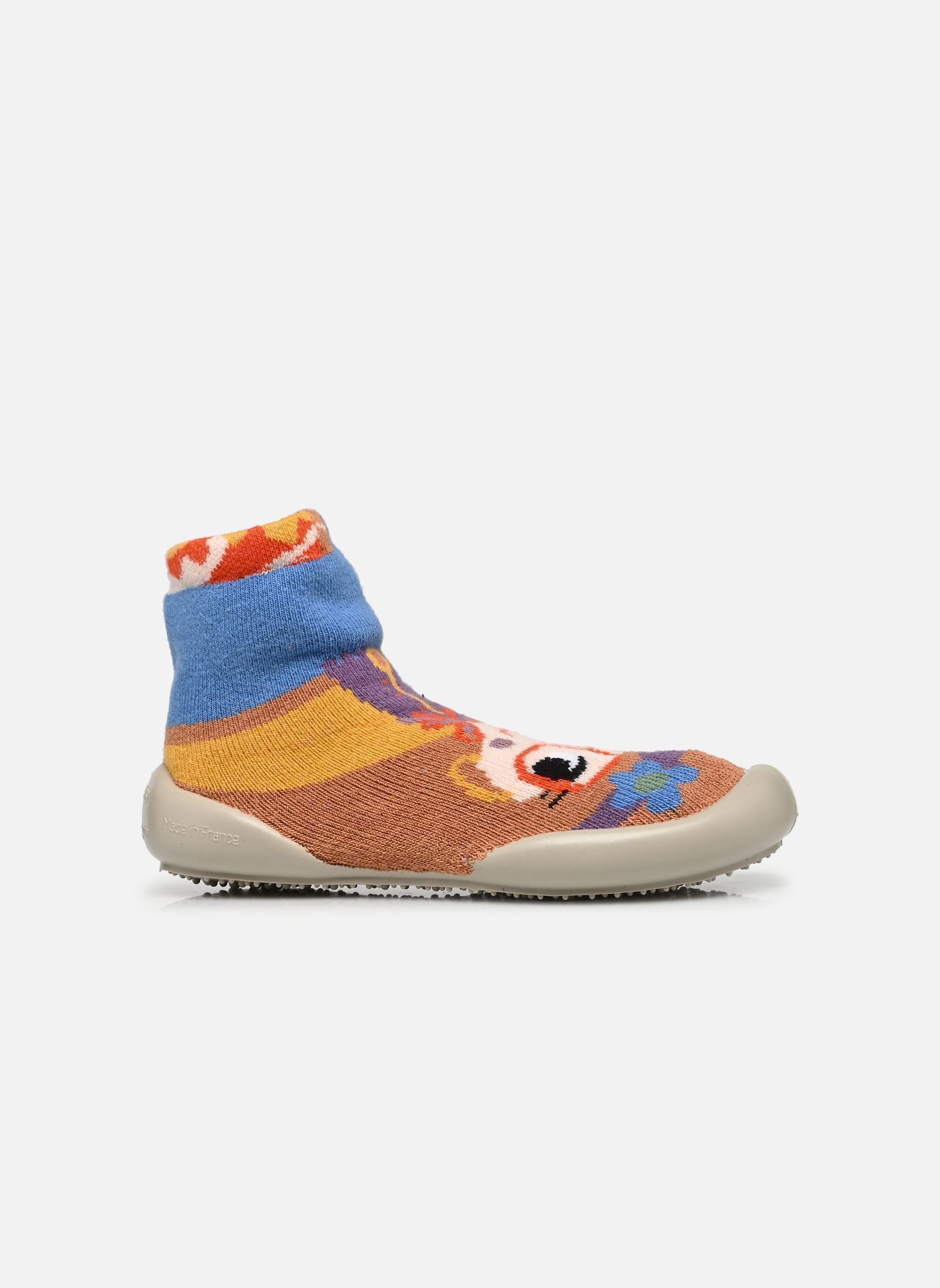 Chaussons Janis fille multicolore Collégien Chaussons Janis fille multicolore CAMEL