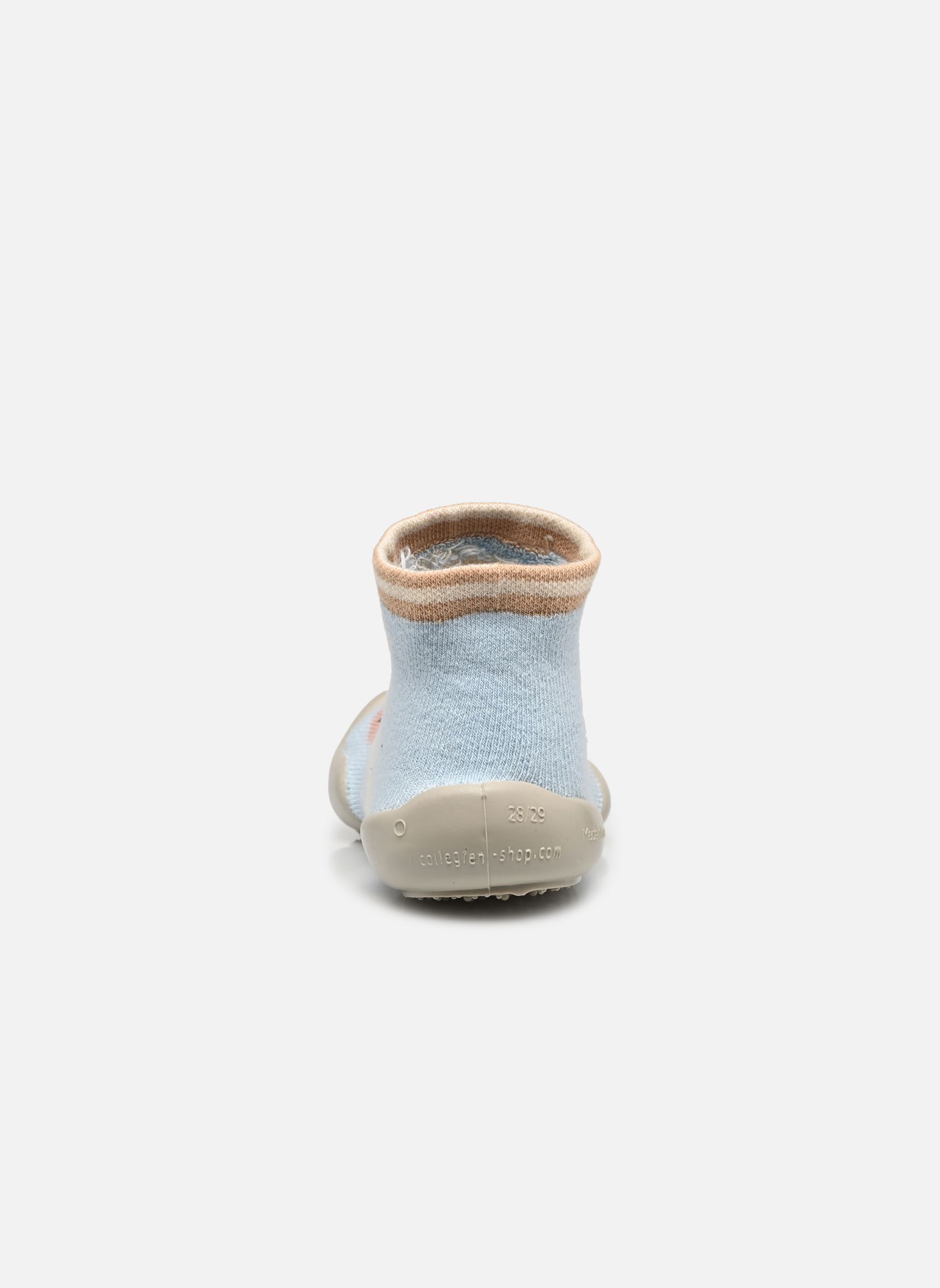 Chaussons Mongolfiere fille bleu Collégien Chaussons Mongolfiere fille bleu BLEU CIEL