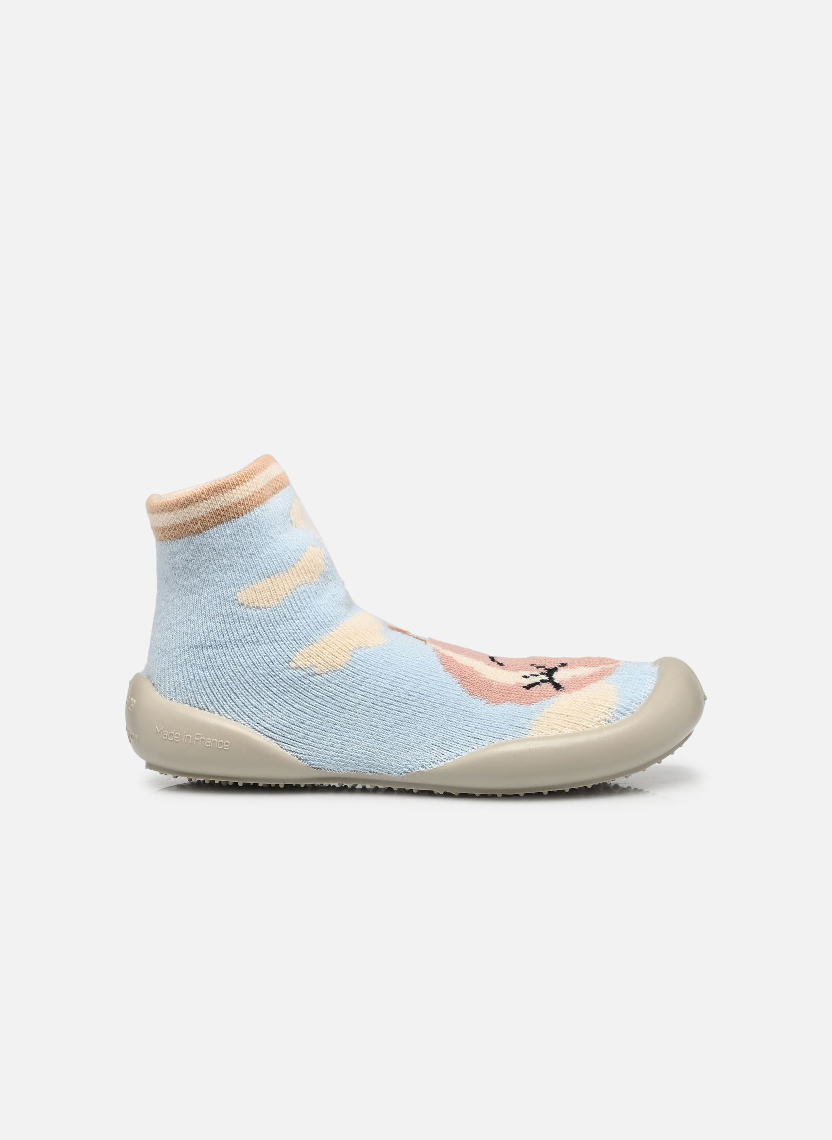 Chaussons Mongolfiere fille bleu Collégien Chaussons Mongolfiere fille bleu BLEU CIEL