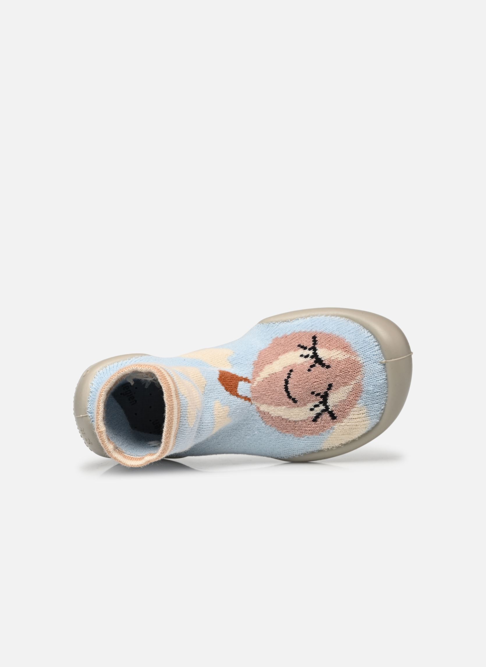 Chaussons Mongolfiere fille bleu Collégien Chaussons Mongolfiere fille bleu BLEU CIEL