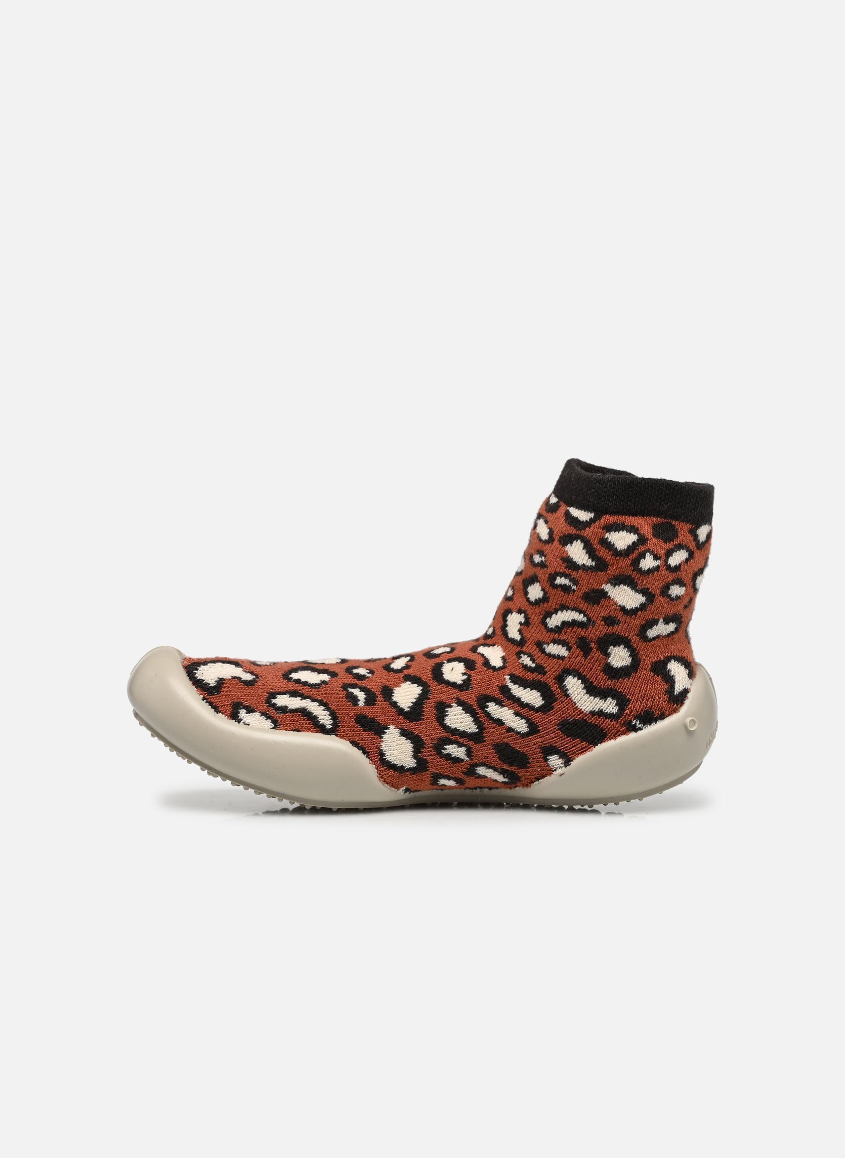 Chaussons Panthere multicolore Collégien Chaussons Panthere multicolore MARRON
