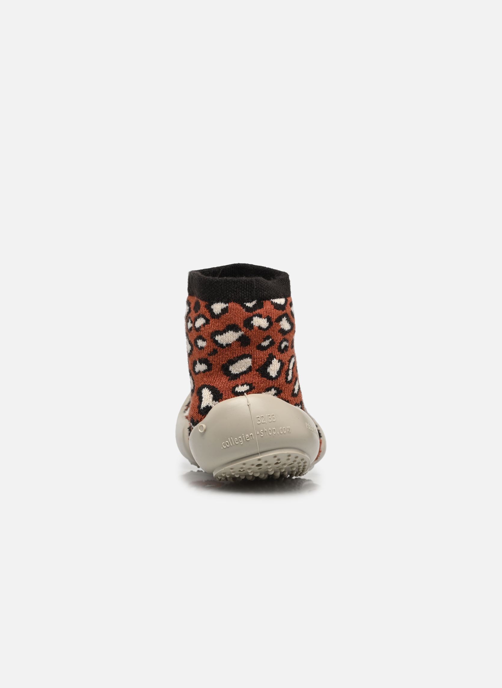 Chaussons Panthere multicolore Collégien Chaussons Panthere multicolore MARRON