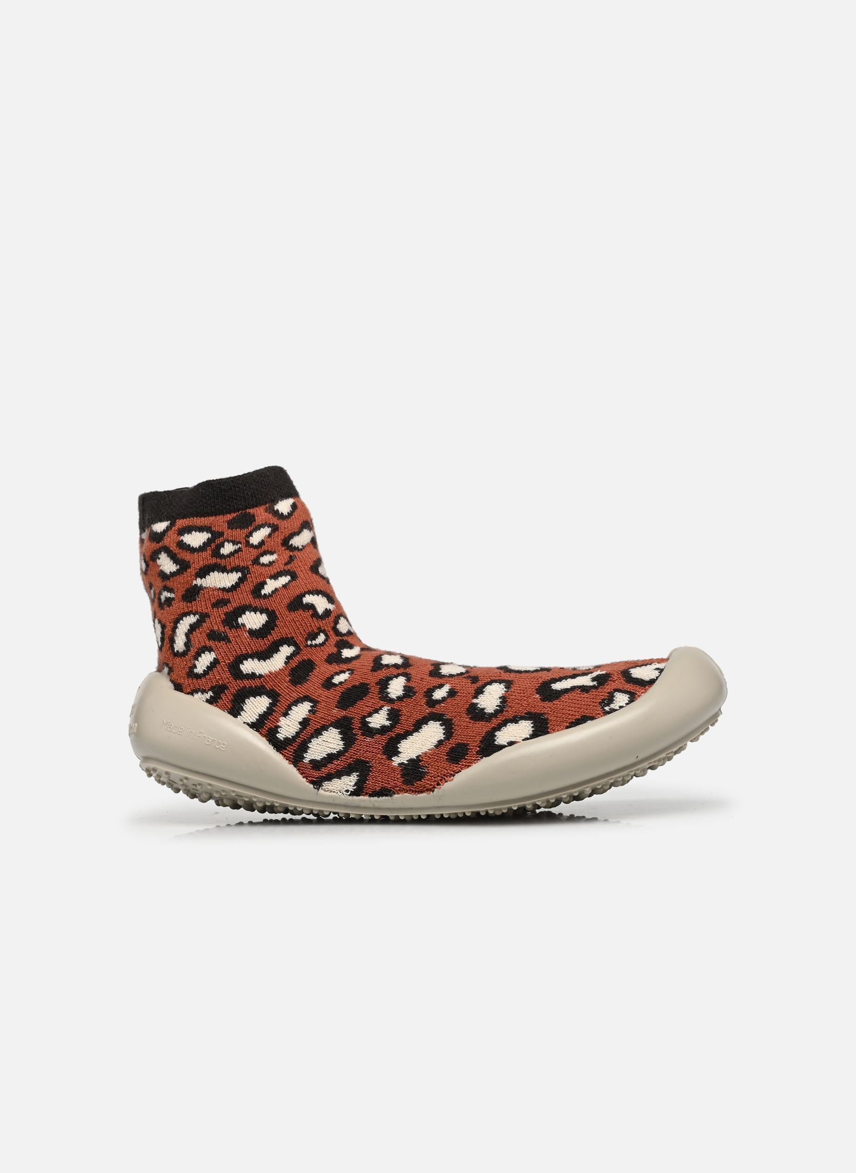 Chaussons Panthere multicolore Collégien Chaussons Panthere multicolore MARRON