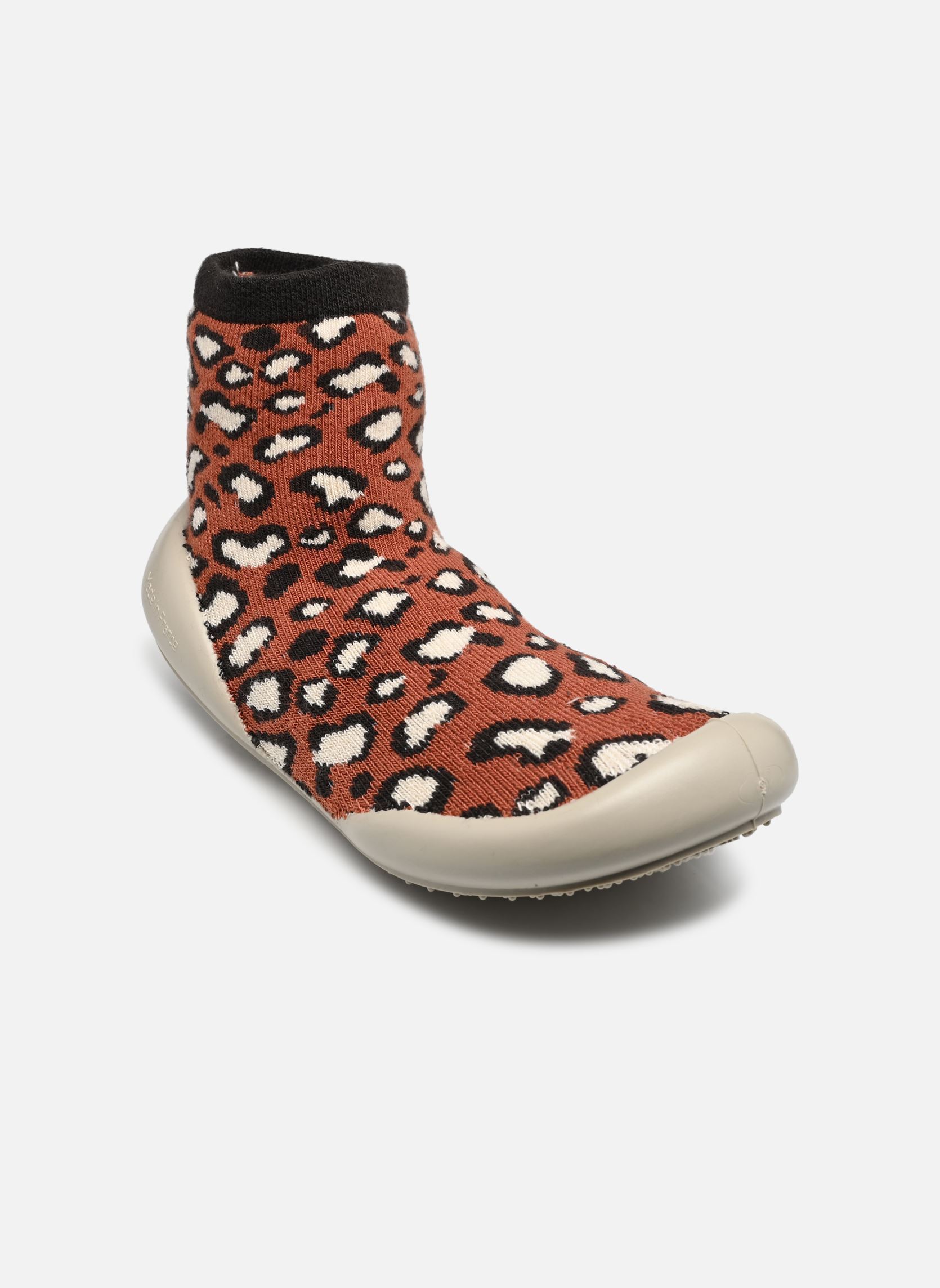Chaussons Panthere multicolore Collégien Chaussons Panthere multicolore MARRON