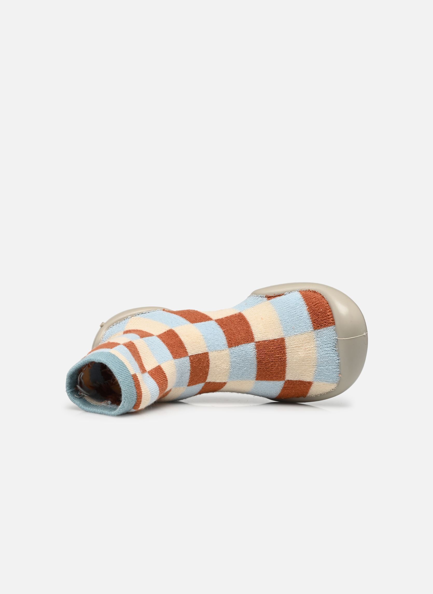 Chaussons Voyage multicolore Collégien Chaussons Voyage multicolore CAMEL / CIEL