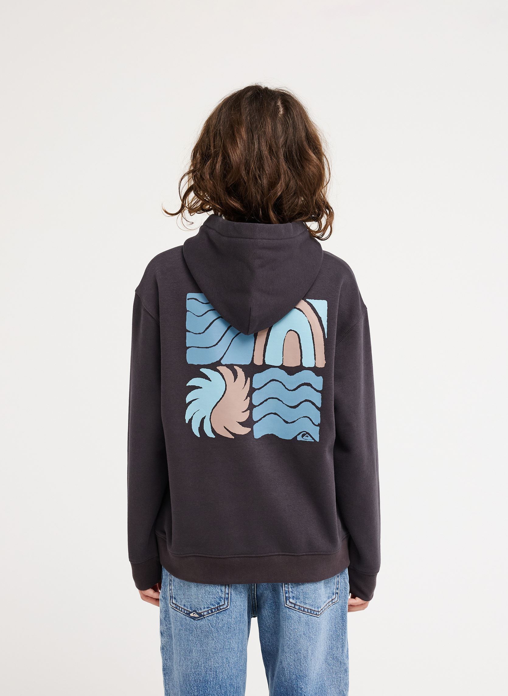 Sweatshirts Graphic Hoodie Y jungen schwarz Quiksilver Sweatshirts Graphic Hoodie Y jungen schwarz TARMAC