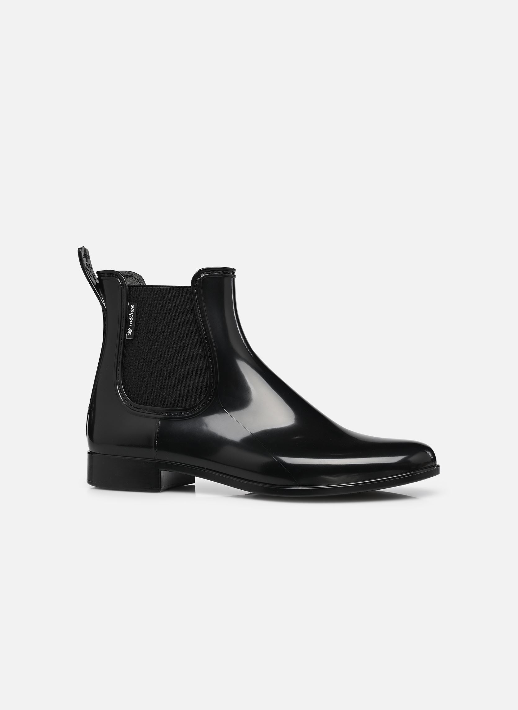 Niedrige Ankle Boots Japlou damen schwarz Méduse Niedrige Ankle Boots Japlou damen schwarz NOIR/NOIR