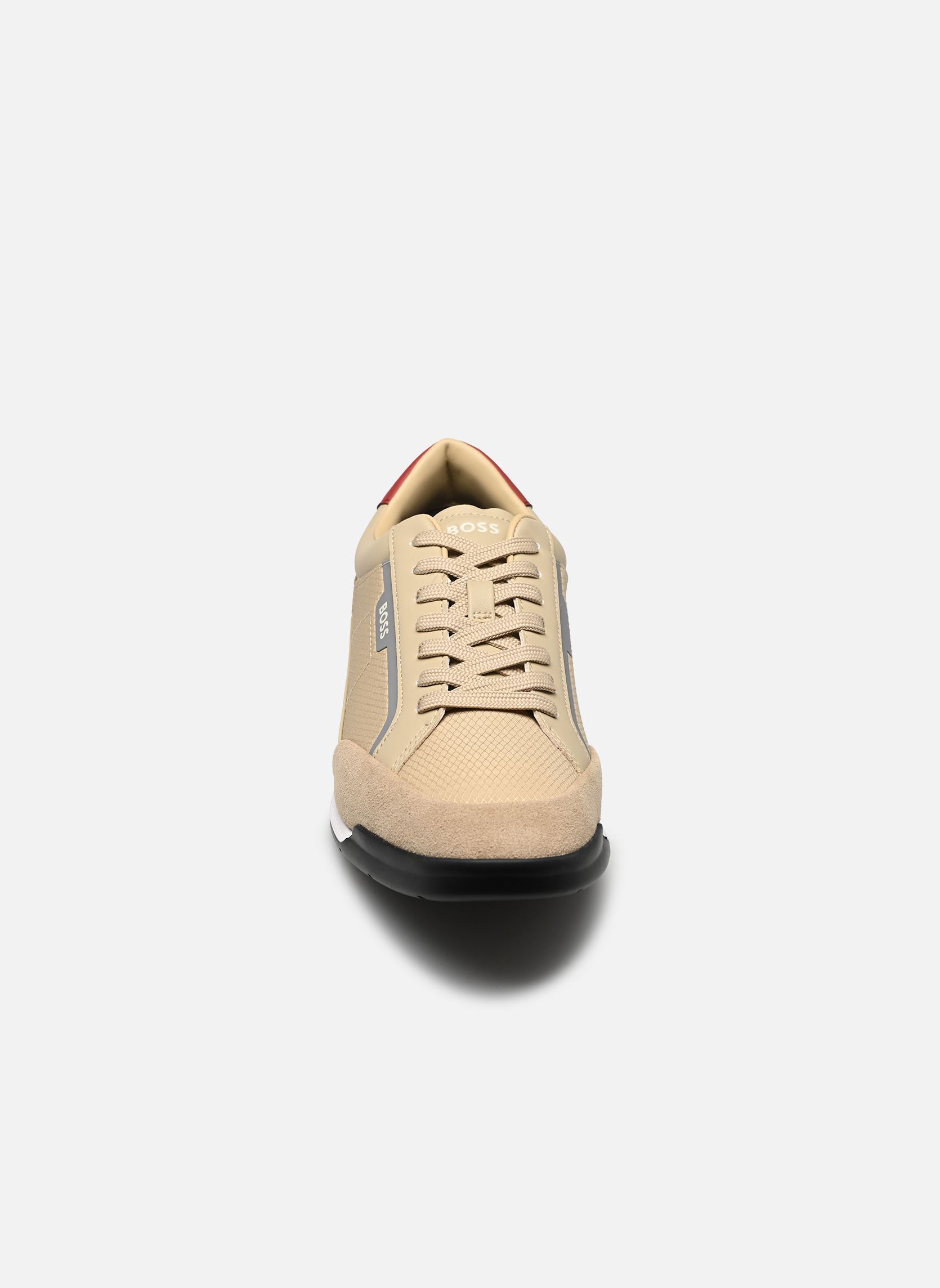 Niedrige Sneaker Nitan_Lowp_mirspu herren beige BOSS Niedrige Sneaker Nitan_Lowp_mirspu herren beige OPEN BEIGE