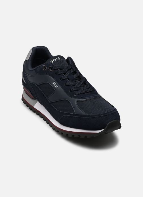 BOSS Lage sneakers Parkour-L_Runn_mirsp heren blauw