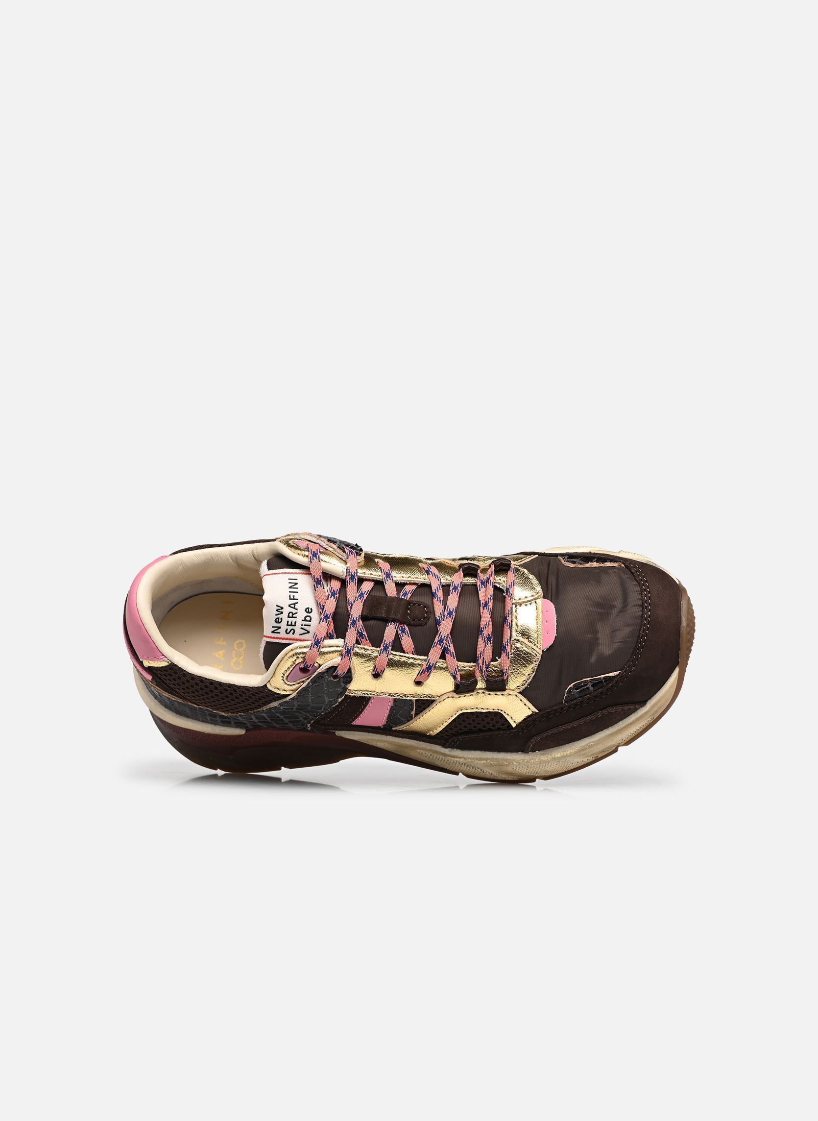 Baskets basses VIBE femme marron Serafini Baskets basses VIBE femme marron COFFEE