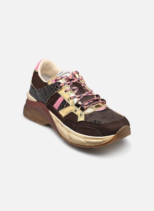 Serafini Niedrige Sneaker VIBE damen braun