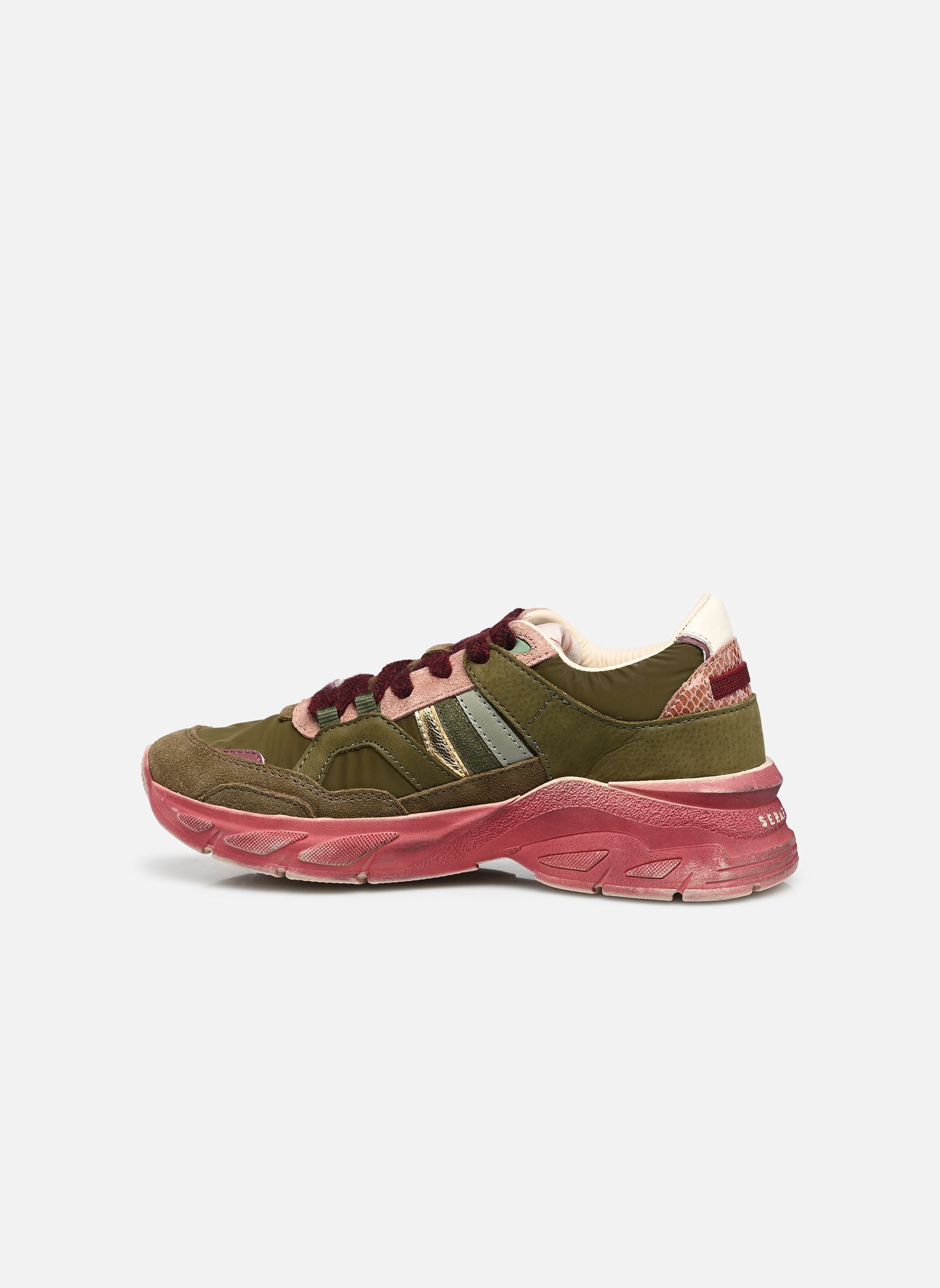 Baskets basses VIBE femme vert Serafini Baskets basses VIBE femme vert OLIVE WINE