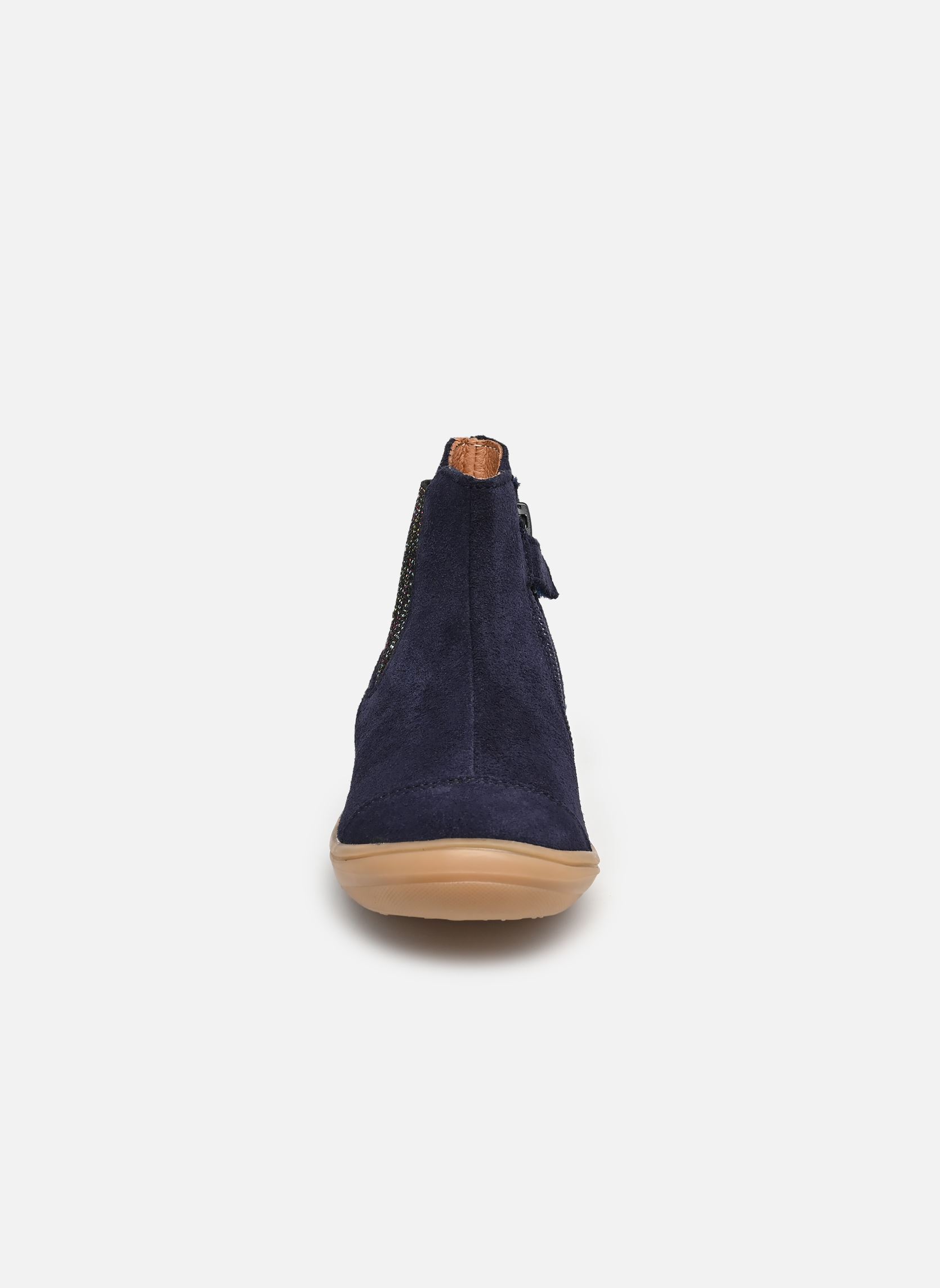 Enkellaarsjes Celimene meisjes blauw BELLAMY Enkellaarsjes Celimene meisjes blauw VELOURS MARINE