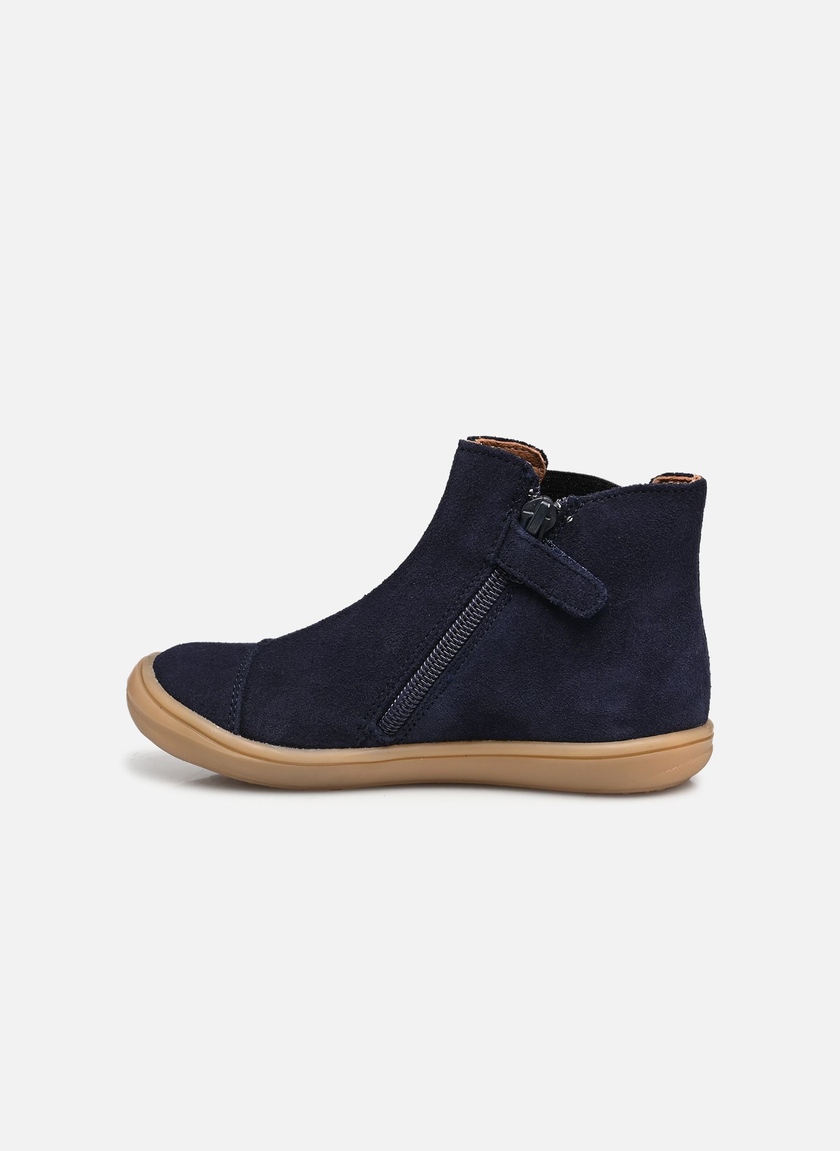 Enkellaarsjes Celimene meisjes blauw BELLAMY Enkellaarsjes Celimene meisjes blauw VELOURS MARINE