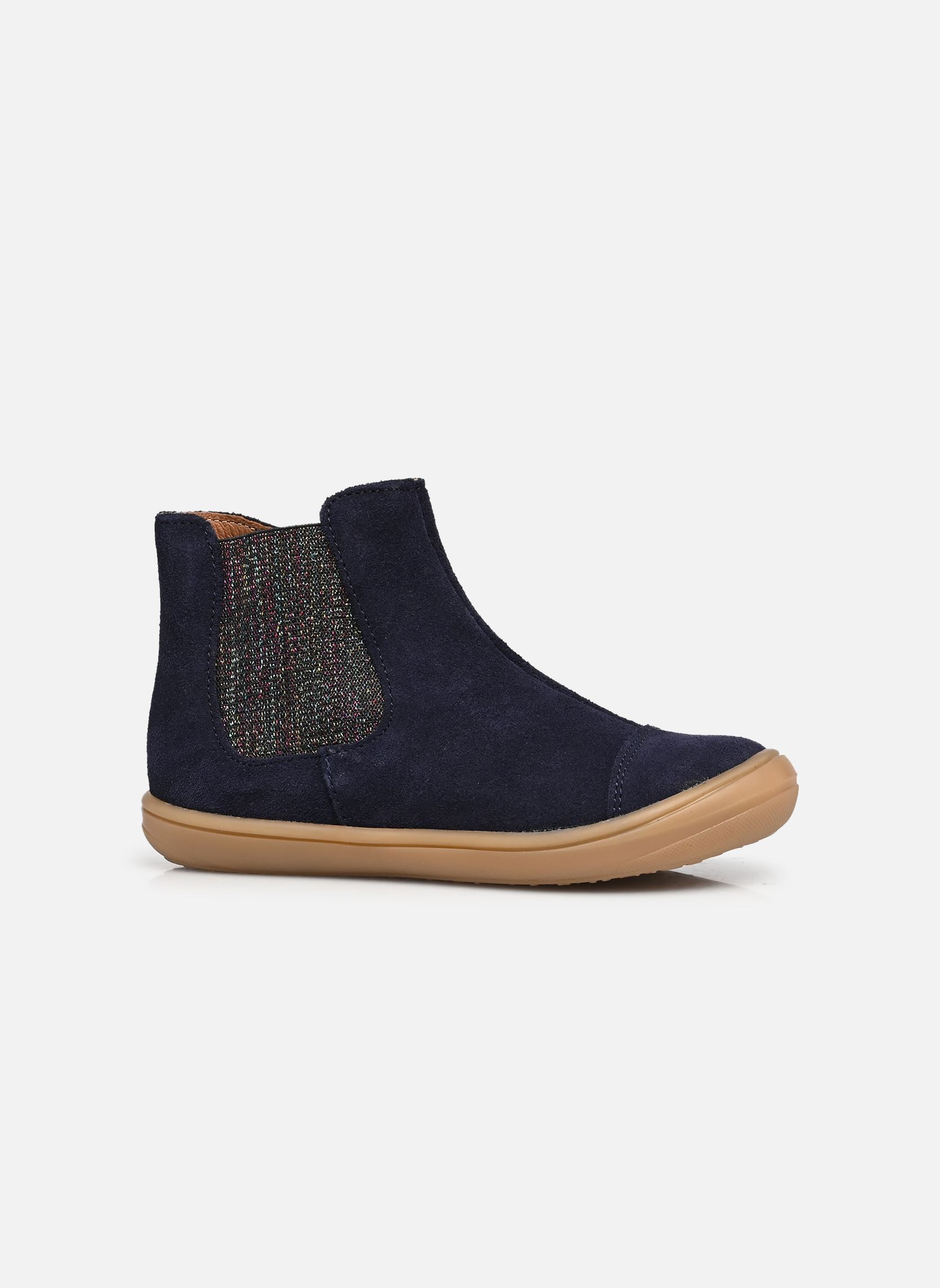 Enkellaarsjes Celimene meisjes blauw BELLAMY Enkellaarsjes Celimene meisjes blauw VELOURS MARINE