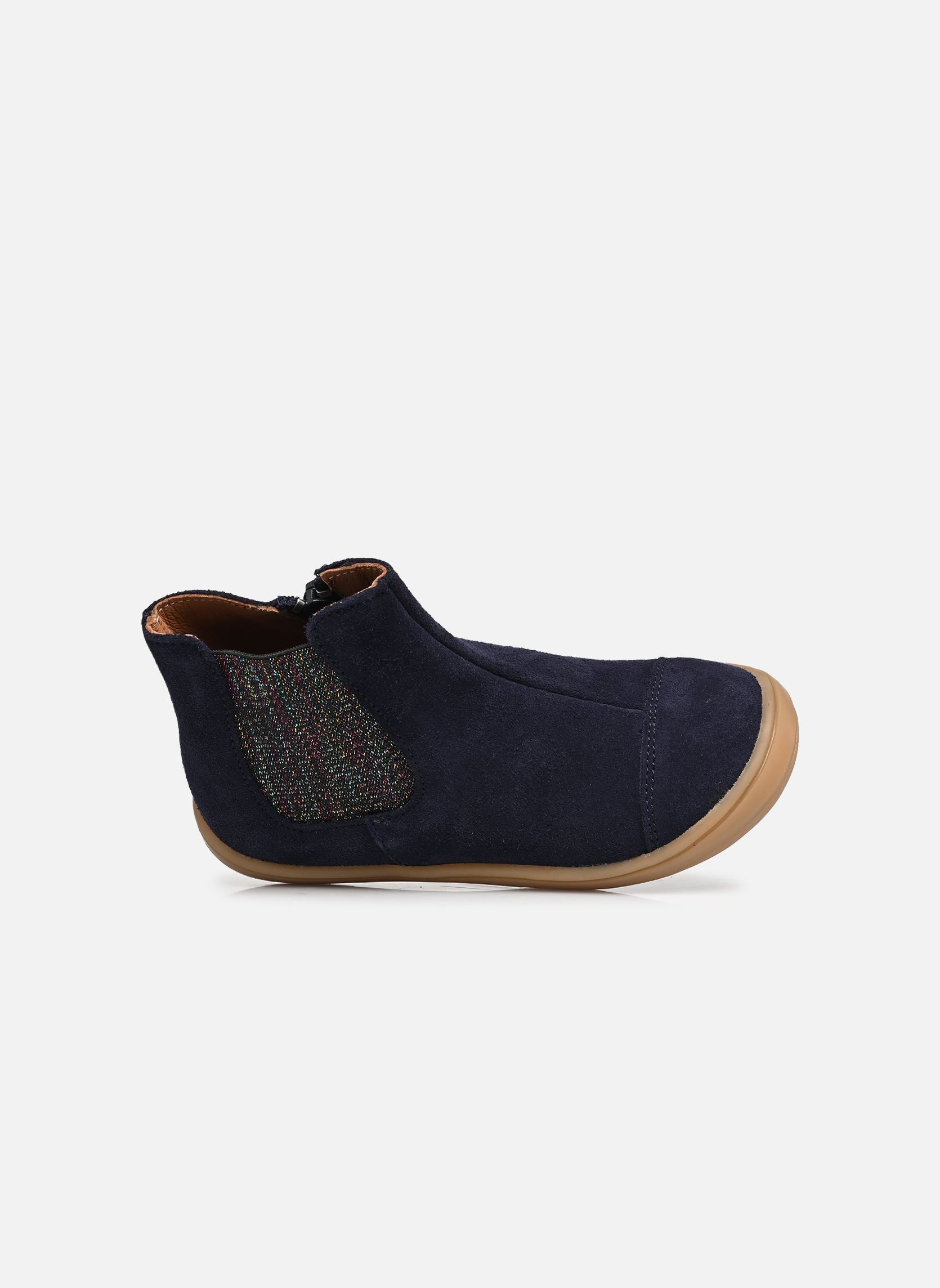 Enkellaarsjes Celimene meisjes blauw BELLAMY Enkellaarsjes Celimene meisjes blauw VELOURS MARINE