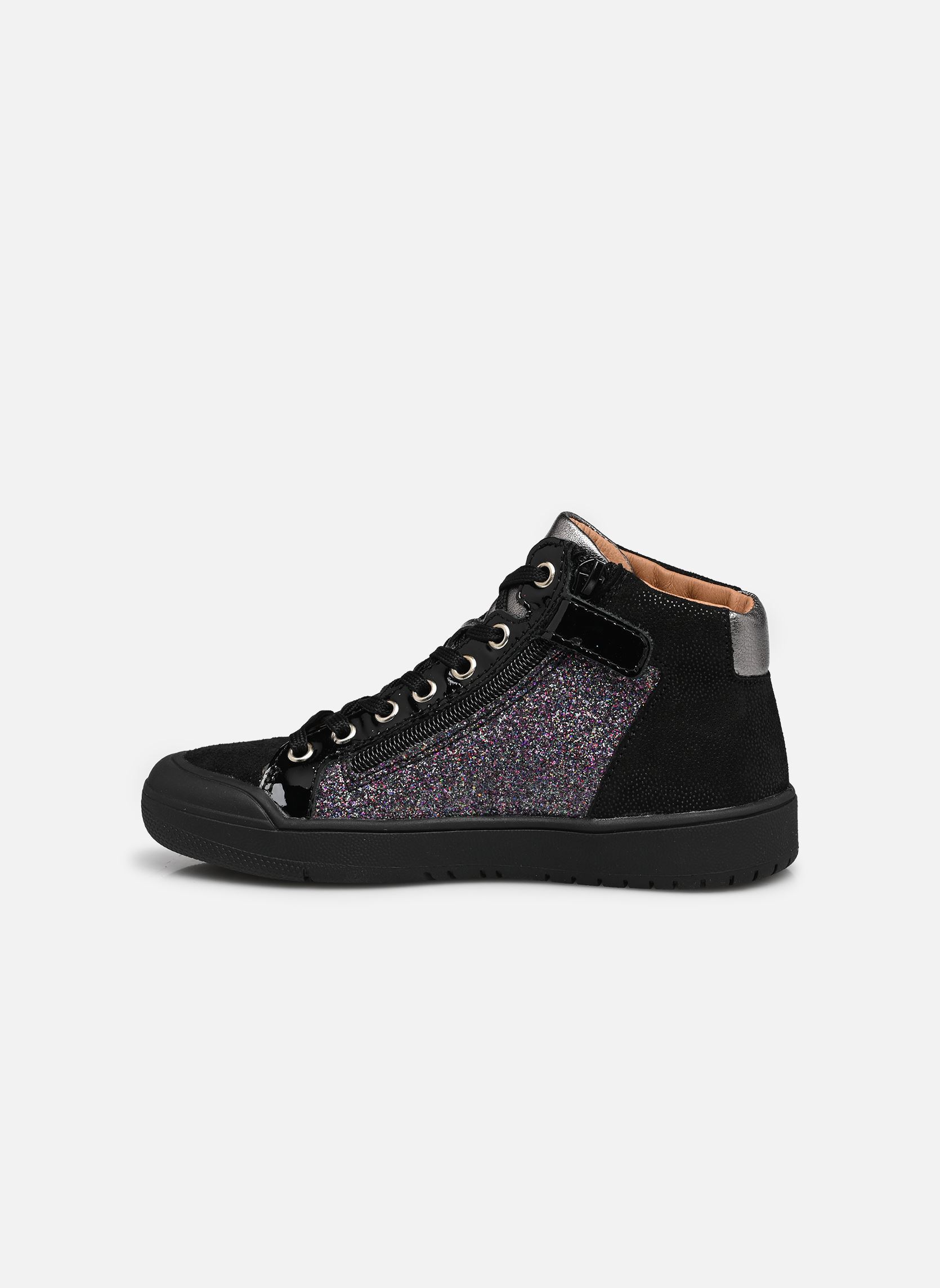 Baskets hautes Jerki fille noir BELLAMY Baskets hautes Jerki fille noir NOIR PAILLETTE