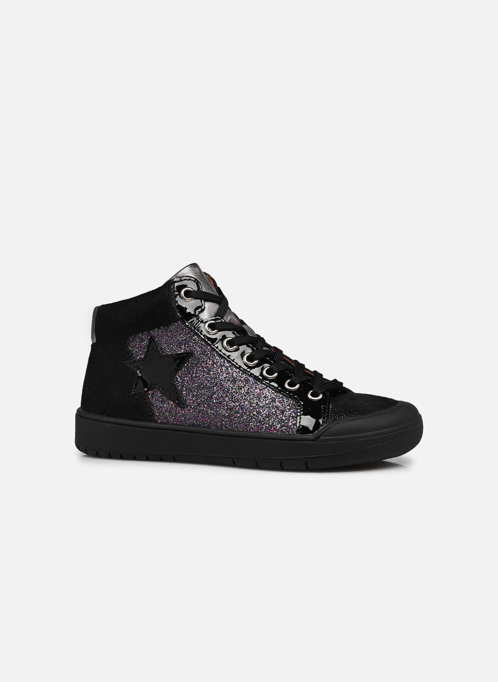Baskets hautes Jerki fille noir BELLAMY Baskets hautes Jerki fille noir NOIR PAILLETTE