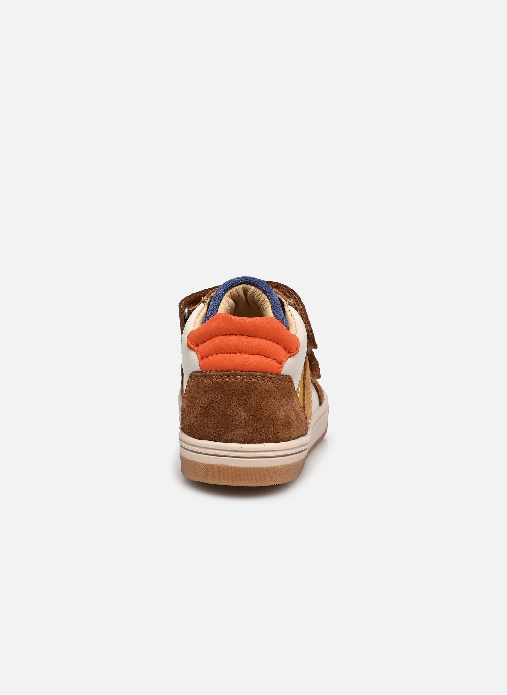 Baskets basses Lourson garçon marron BELLAMY Baskets basses Lourson garçon marron MARRON BLANC