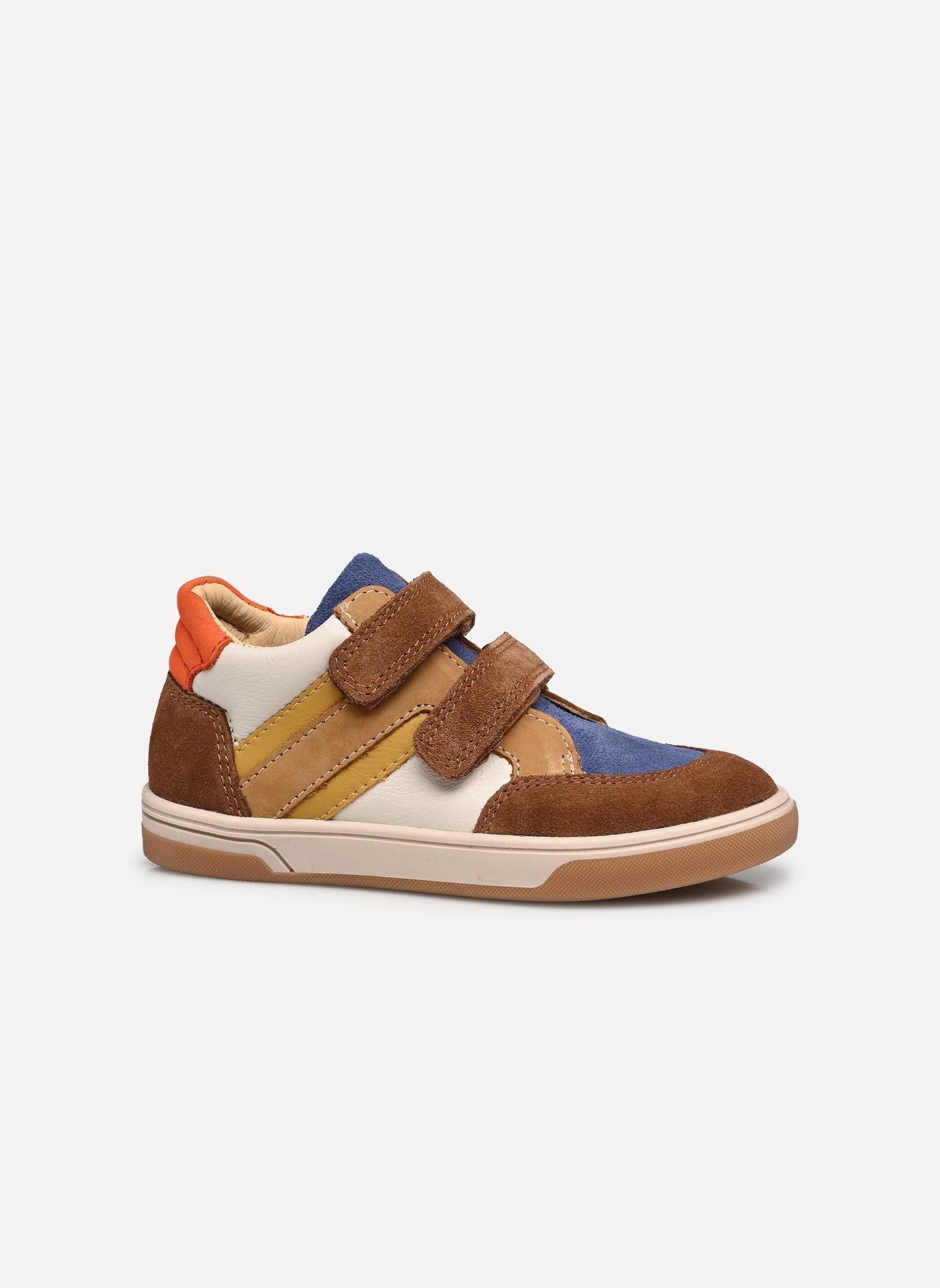 Baskets basses Lourson garçon marron BELLAMY Baskets basses Lourson garçon marron MARRON BLANC
