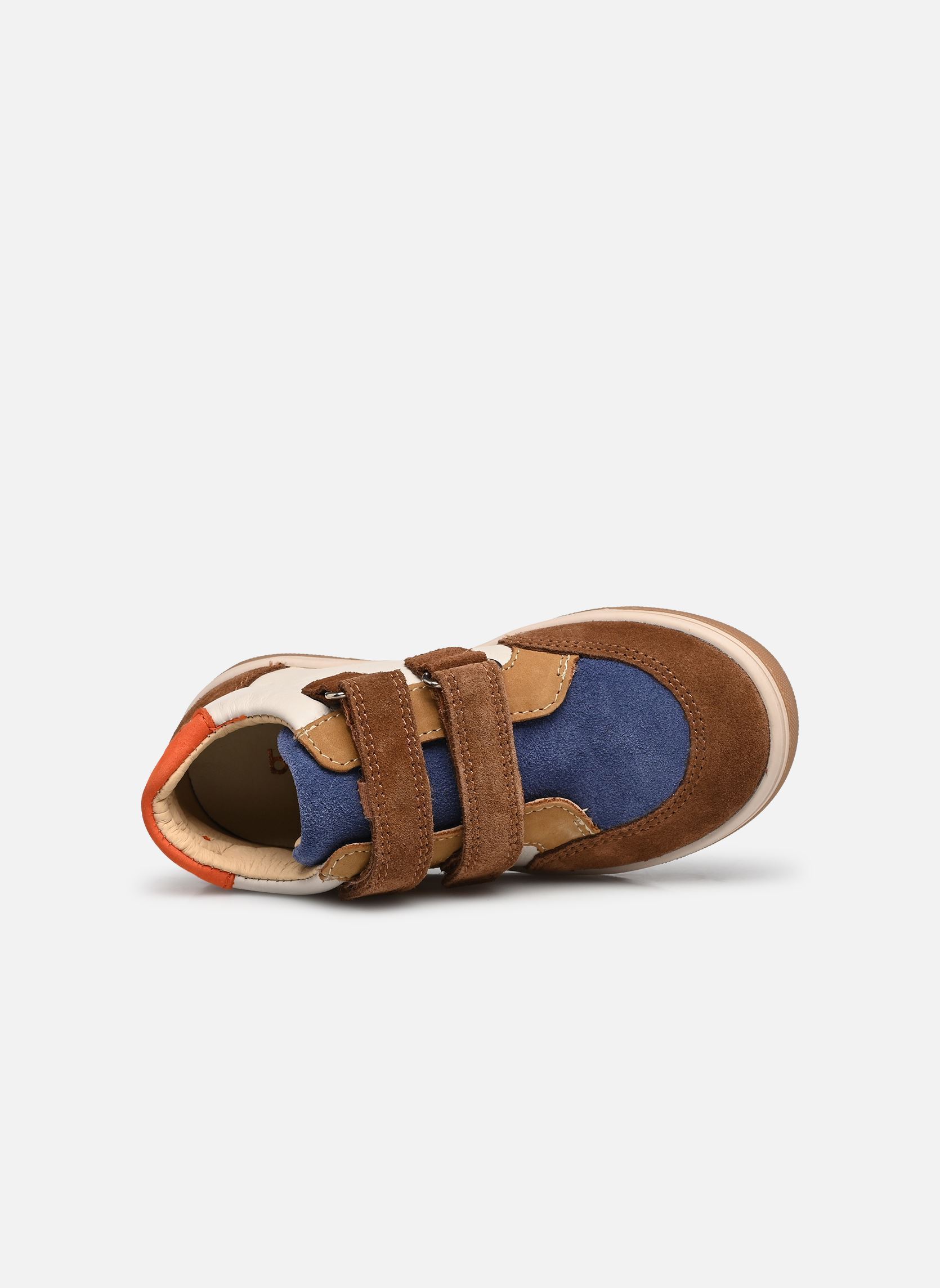 Baskets basses Lourson garçon marron BELLAMY Baskets basses Lourson garçon marron MARRON BLANC