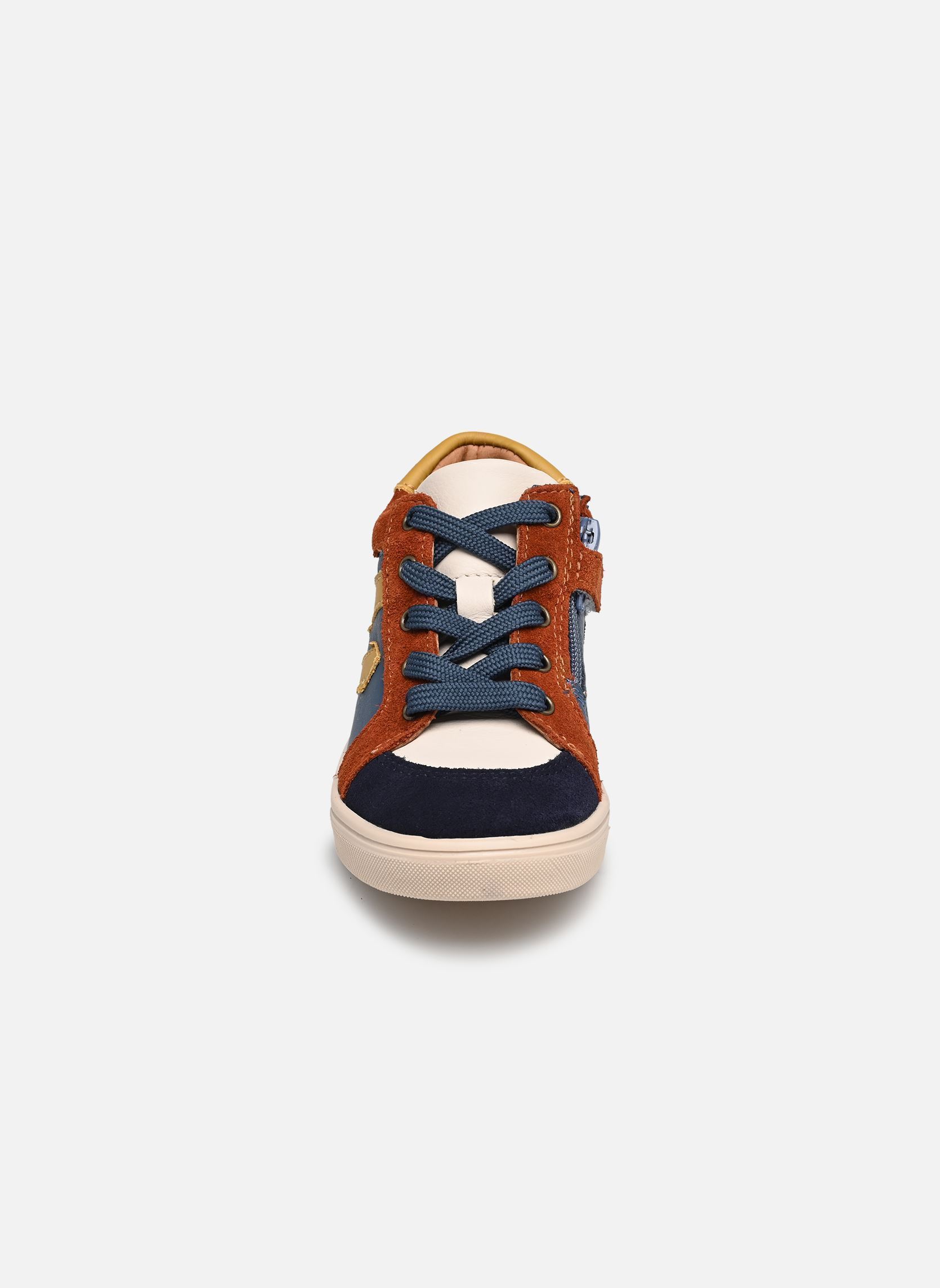 Lage sneakers Luc jongens marine BELLAMY Lage sneakers Luc jongens marine MARINE ORANGE