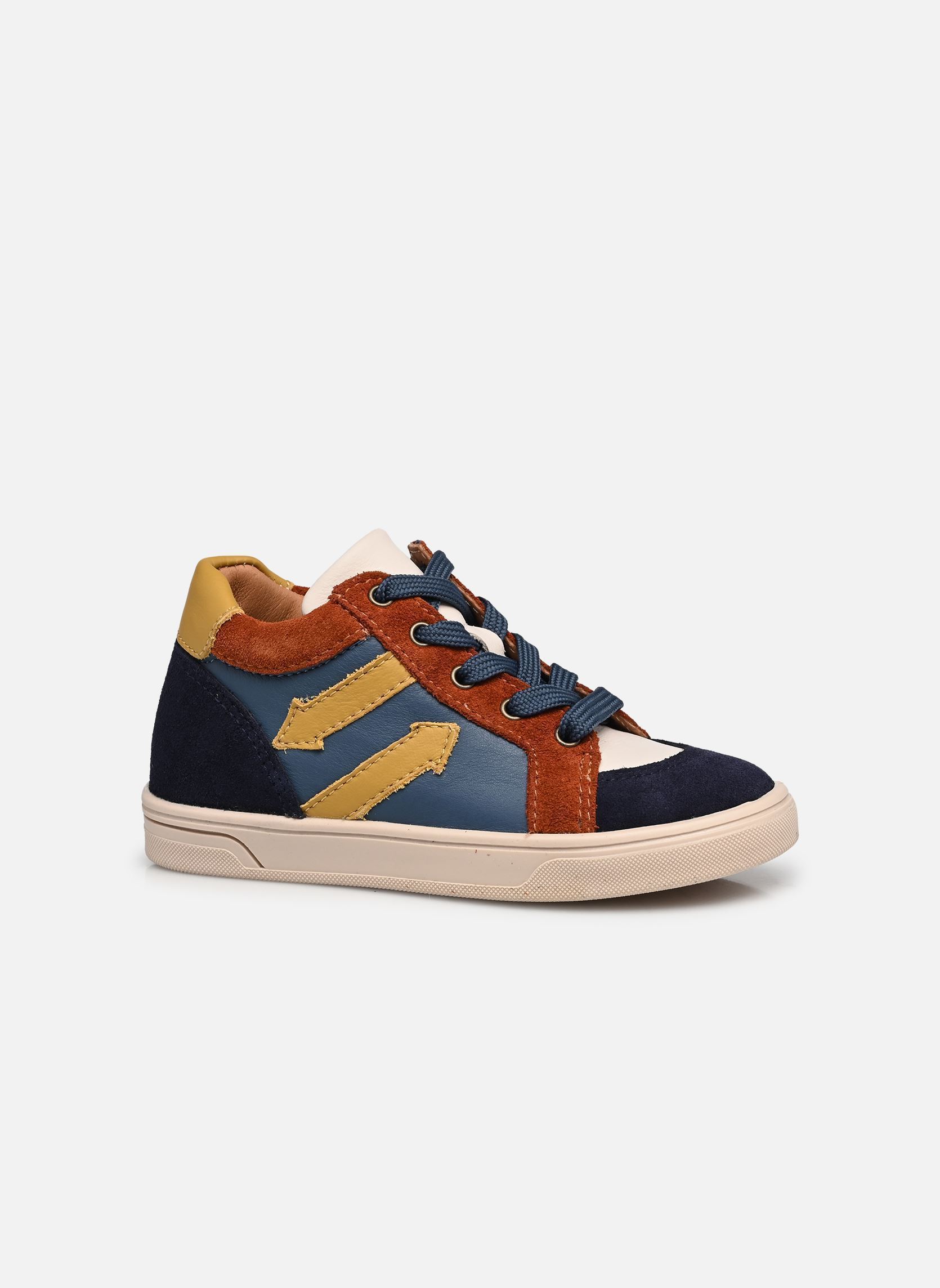 Lage sneakers Luc jongens marine BELLAMY Lage sneakers Luc jongens marine MARINE ORANGE