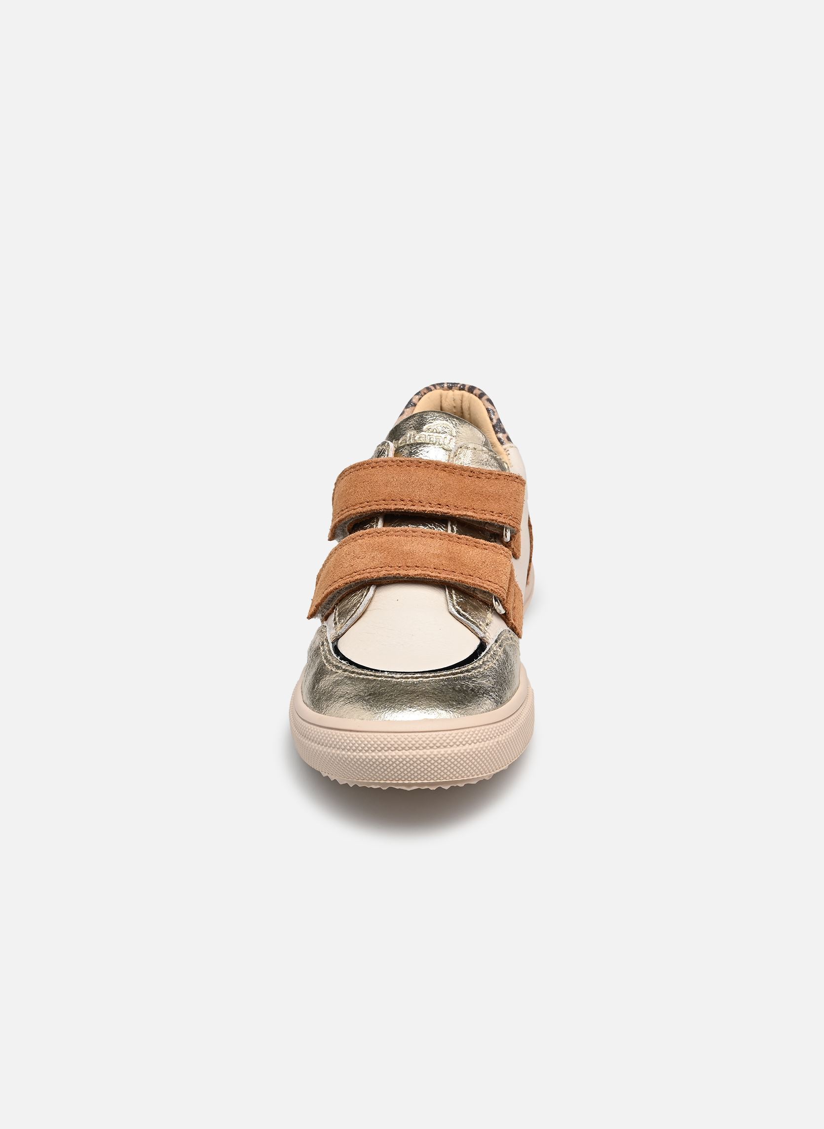 Niedrige Sneaker Neve mädchen silber BELLAMY Niedrige Sneaker Neve mädchen silber OR LEOPARD