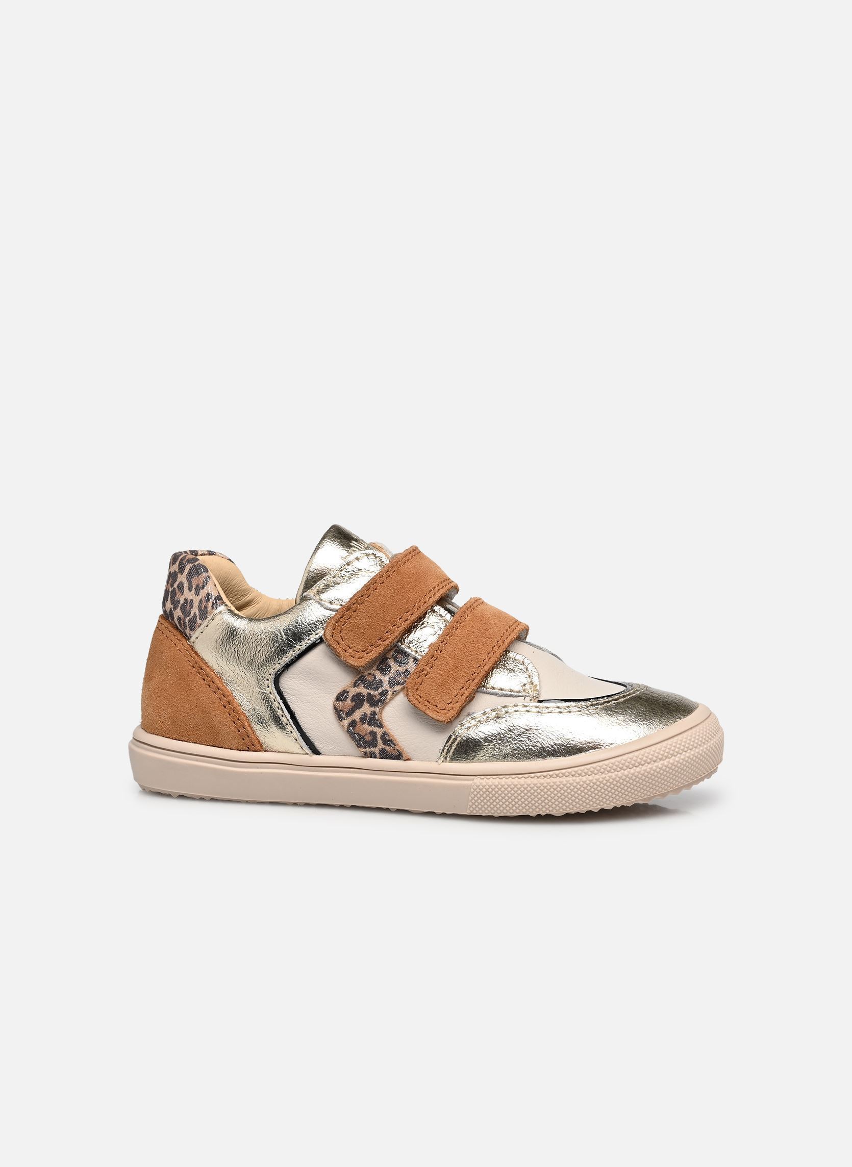 Niedrige Sneaker Neve mädchen silber BELLAMY Niedrige Sneaker Neve mädchen silber OR LEOPARD