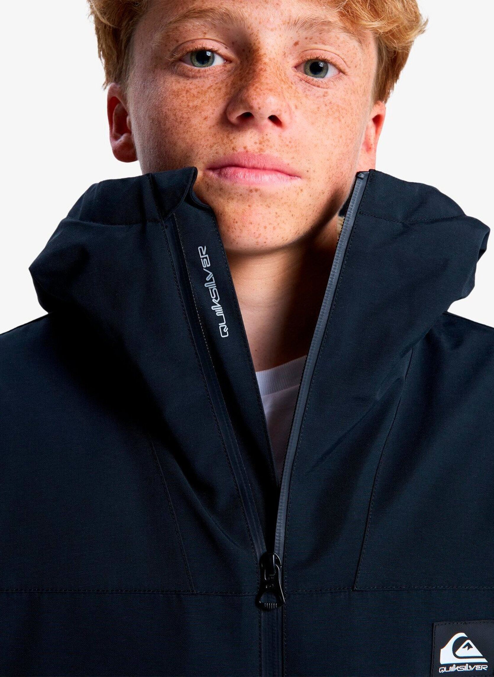 Bomberjacken Over Parka Y jungen schwarz Quiksilver Bomberjacken Over Parka Y jungen schwarz BLACK