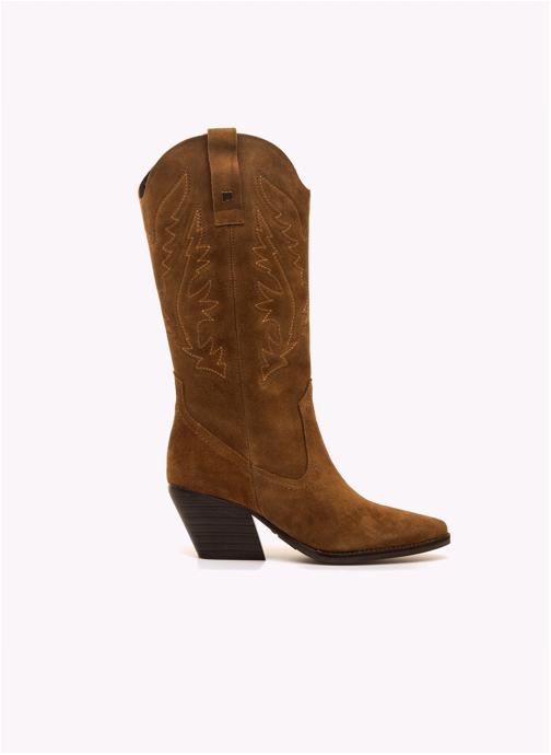 MTNG Bottes Bottes à talons Femme MTNG MISSOURI beige femme marron
