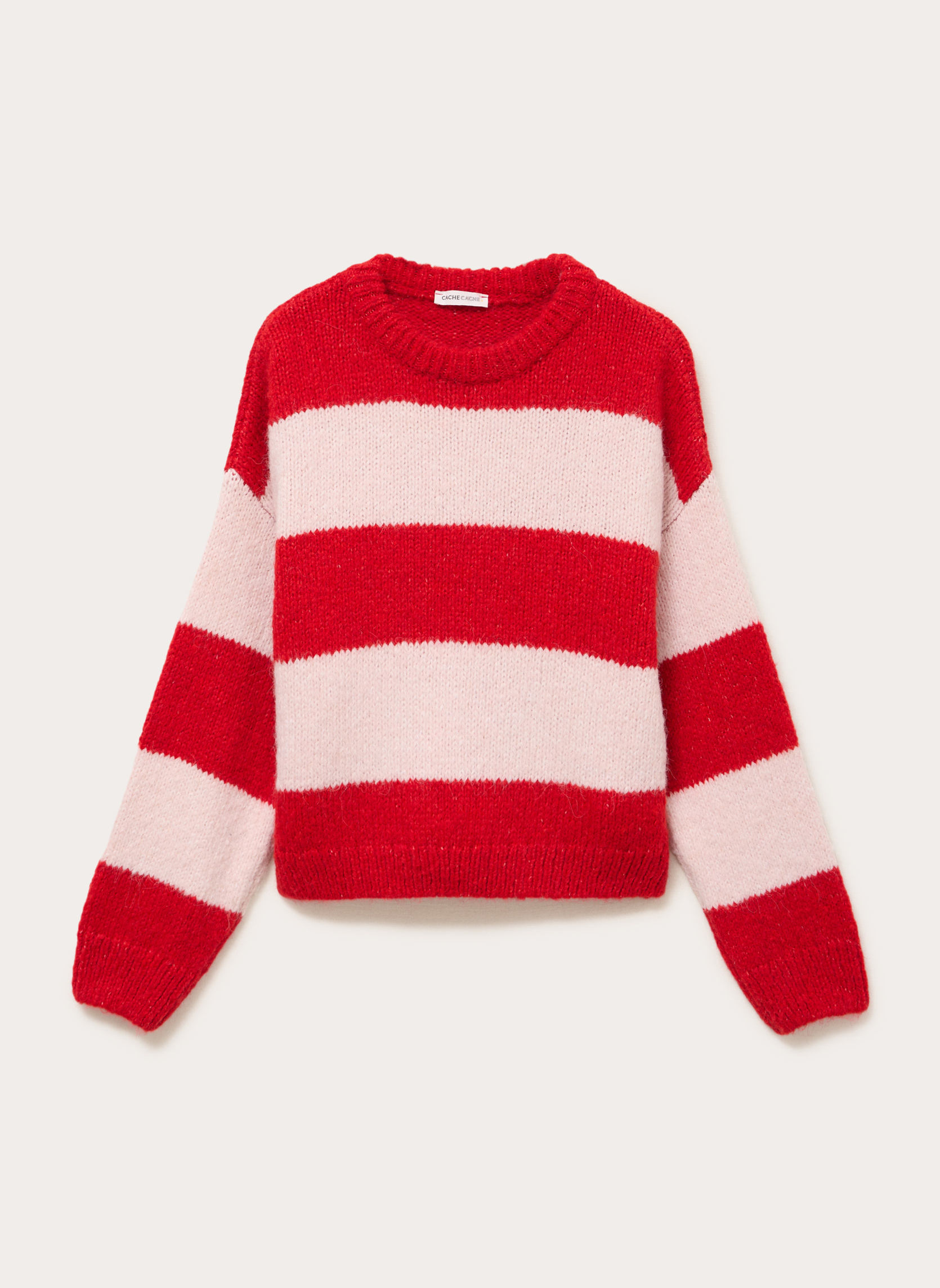 Cache Cache Pull Rouille Cache Cache Pulls Pulls basiques - FLUFFYRAYE femme rouge | Sarenza France