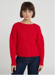 Pulls DOSNUFLUFFY femme rouge Cache Cache Pulls DOSNUFLUFFY femme rouge Rouge