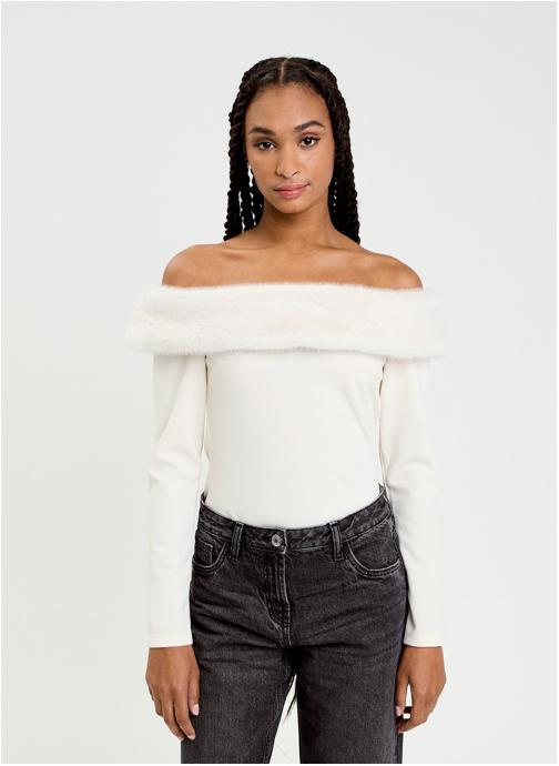 Cache Cache Tops LBARDOFOURU femme blanc