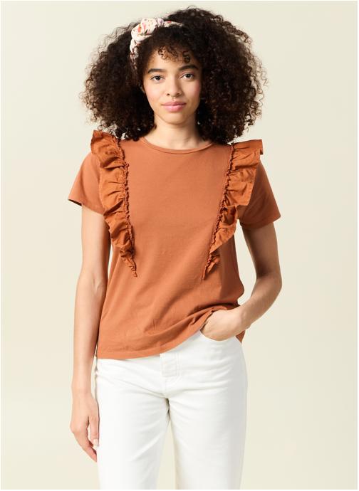 Bonobo Tee-shirts LISBOACOUF femme marron