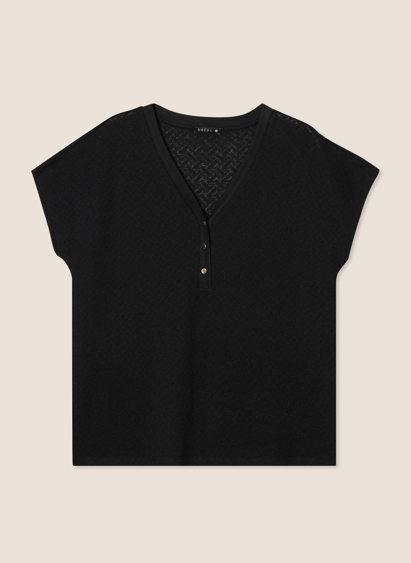 Tee-shirts TILOUNA femme noir Bréal Tee-shirts TILOUNA femme noir Noir